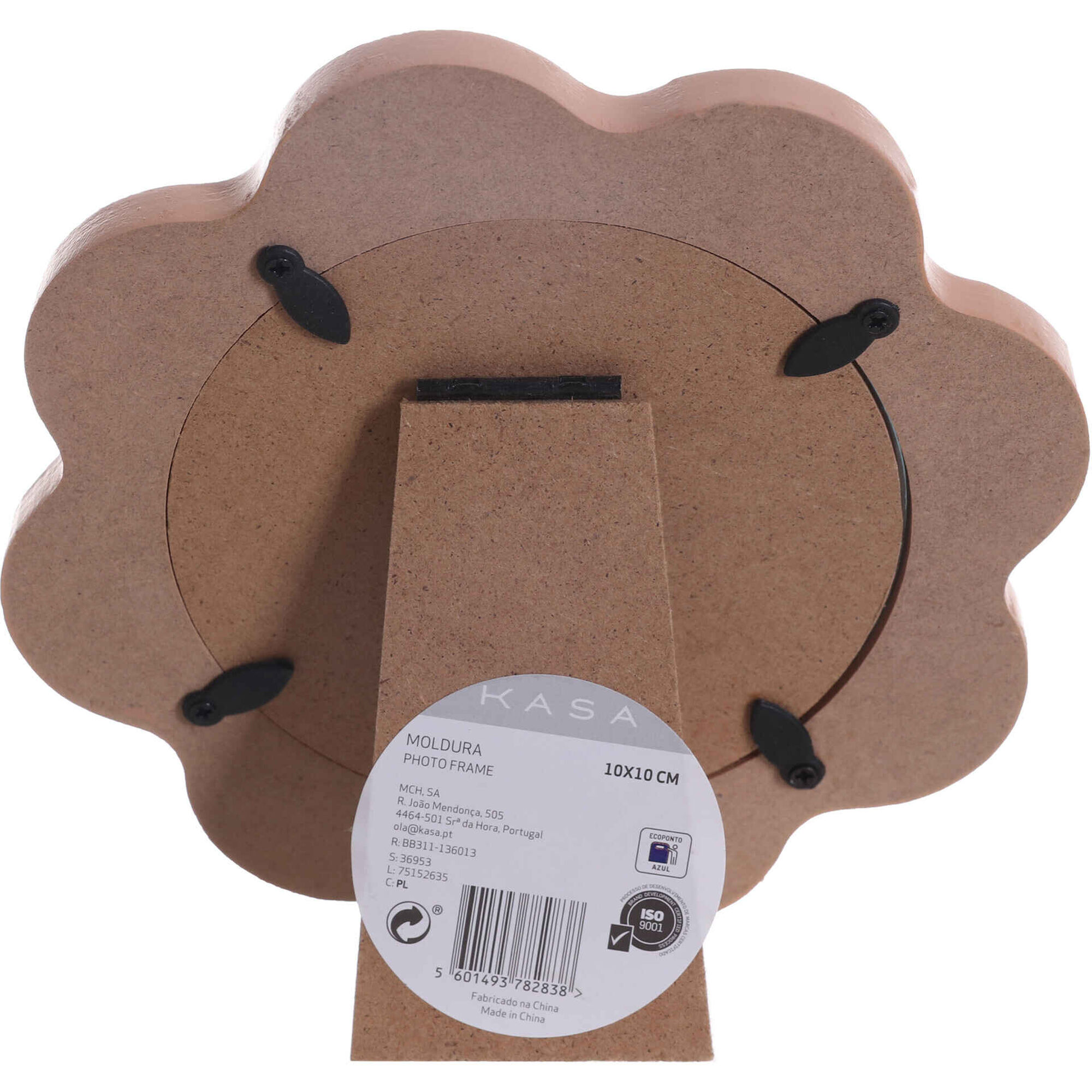 Moldura Redonda Recortada Flores Rosa