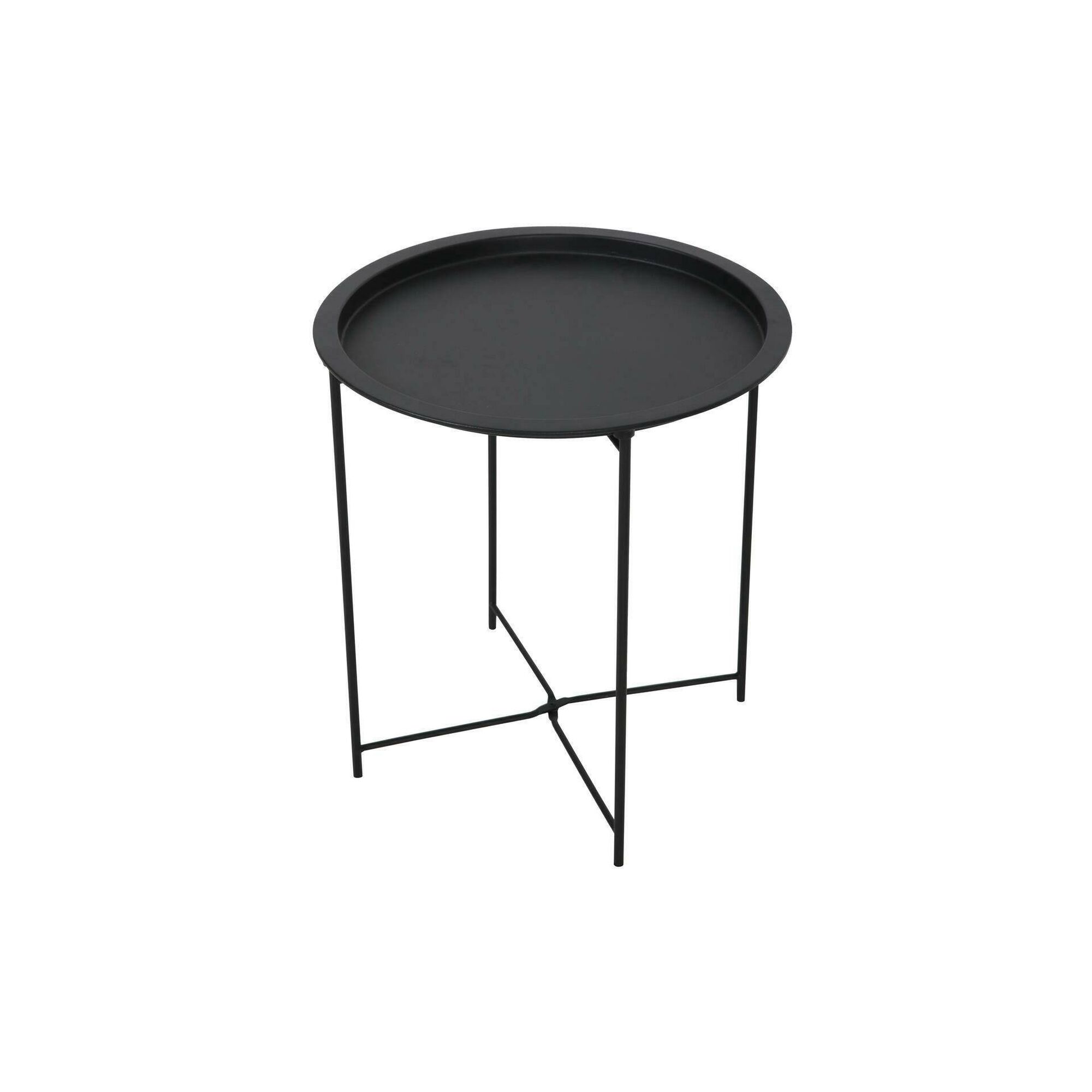 Mesa Apoio Preta 47x50cm