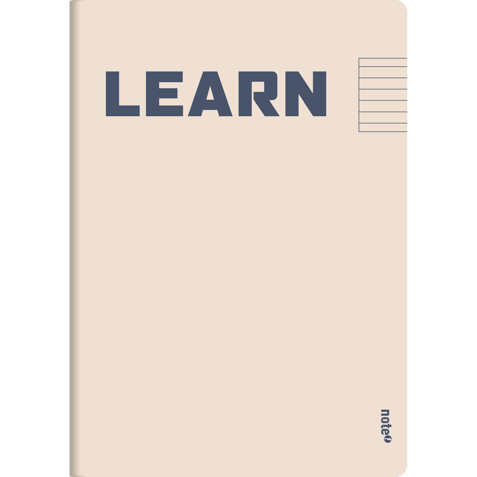 Caderno Lombada A4 48 Folhas Pautado (v&aacute;rias cores) Note!