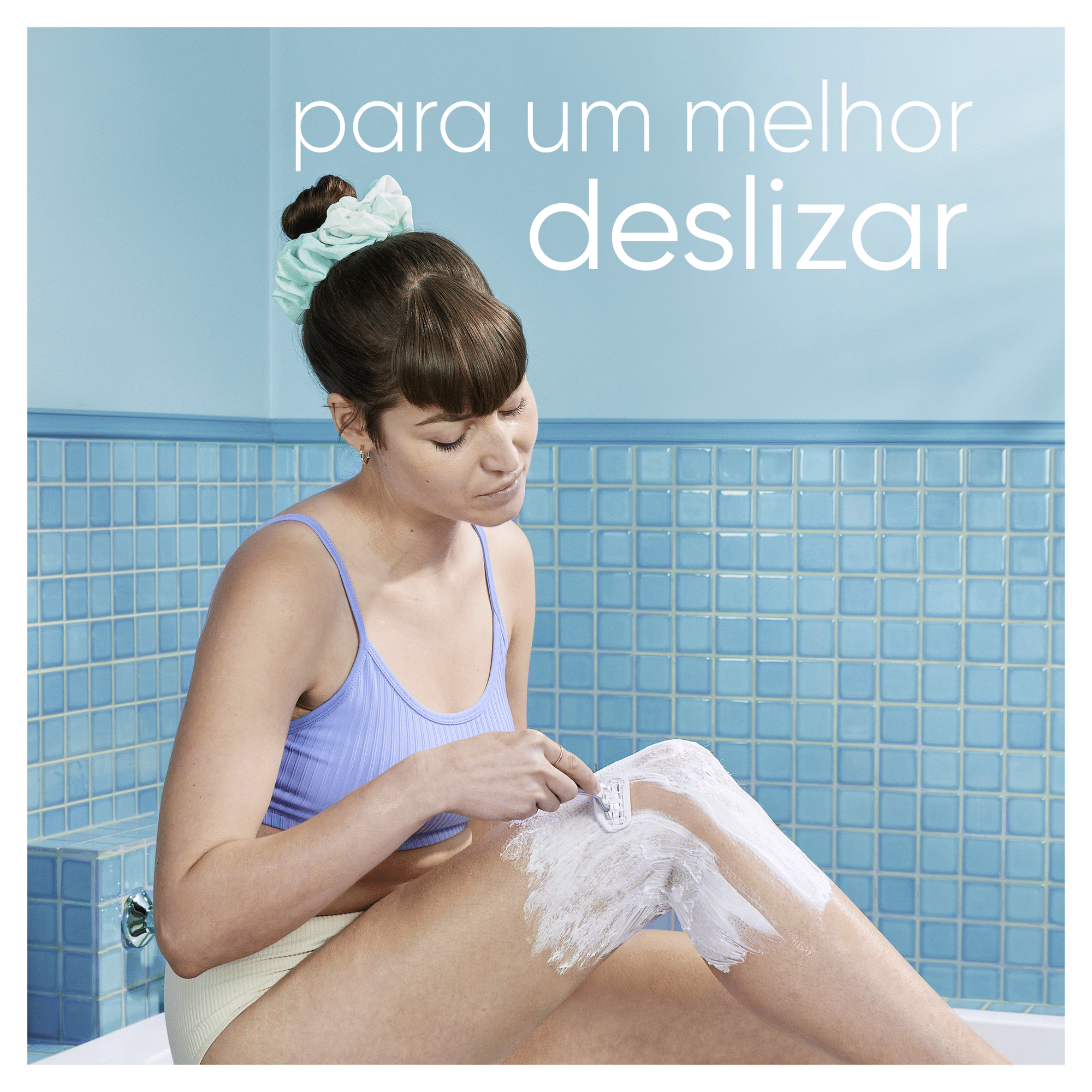 Gel Depilatório Satin Care Corpo Pele Sensível Gel Depilatório Satin Care Corpo Pele Sensível