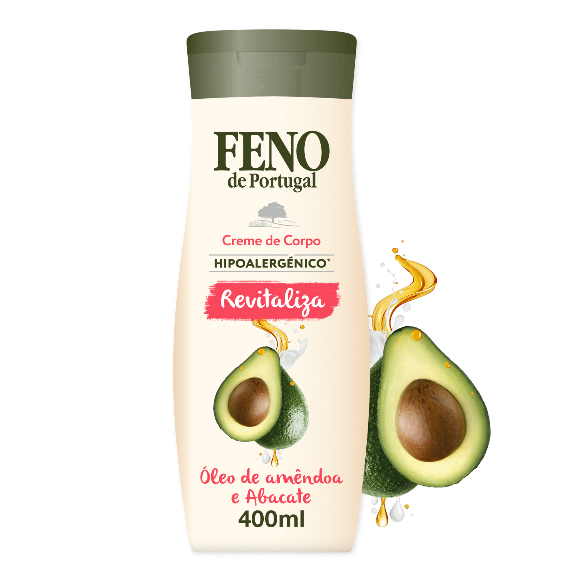 Creme Corpo Hipoalergénico Abacate