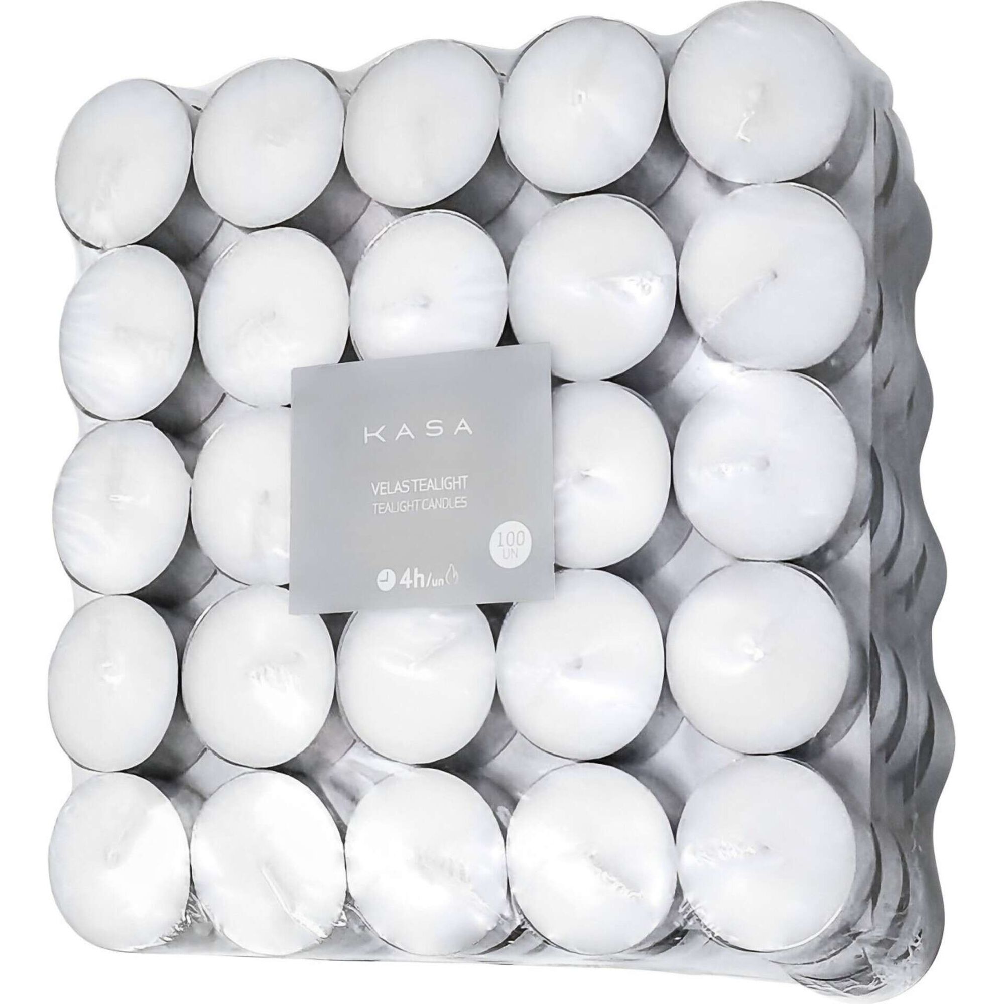 Conjunto 100 Velas Tealights