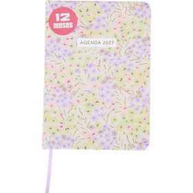 Agenda Semanal 2027 A7 Mini Flowers (v&aacute;rias cores) Note!