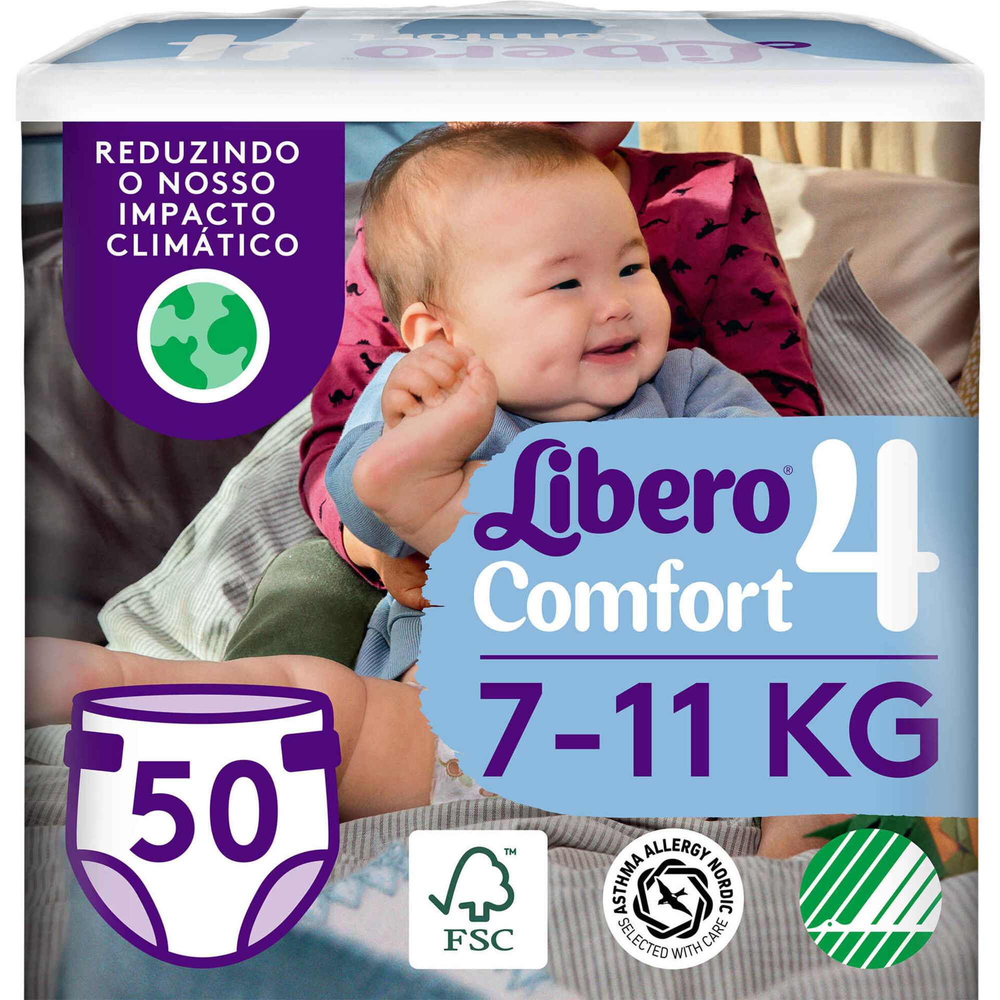 Fraldas Comfort 7-11kg T4