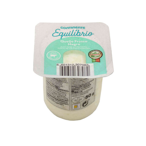 Queijo Fresco Magro Continente Equilíbrio