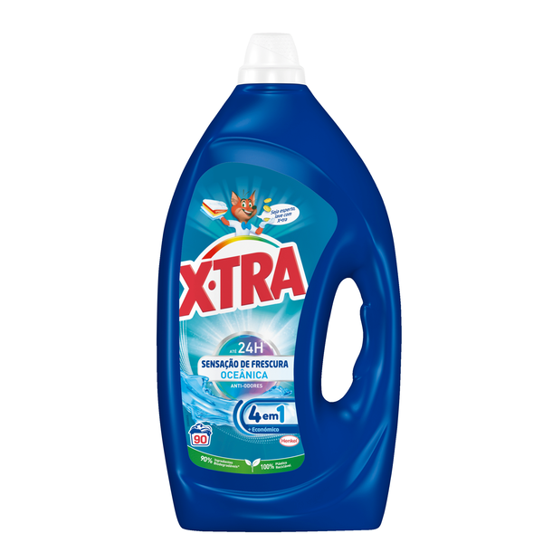 Detergente Máquina Roupa Gel Frescura Oceânica Xtra