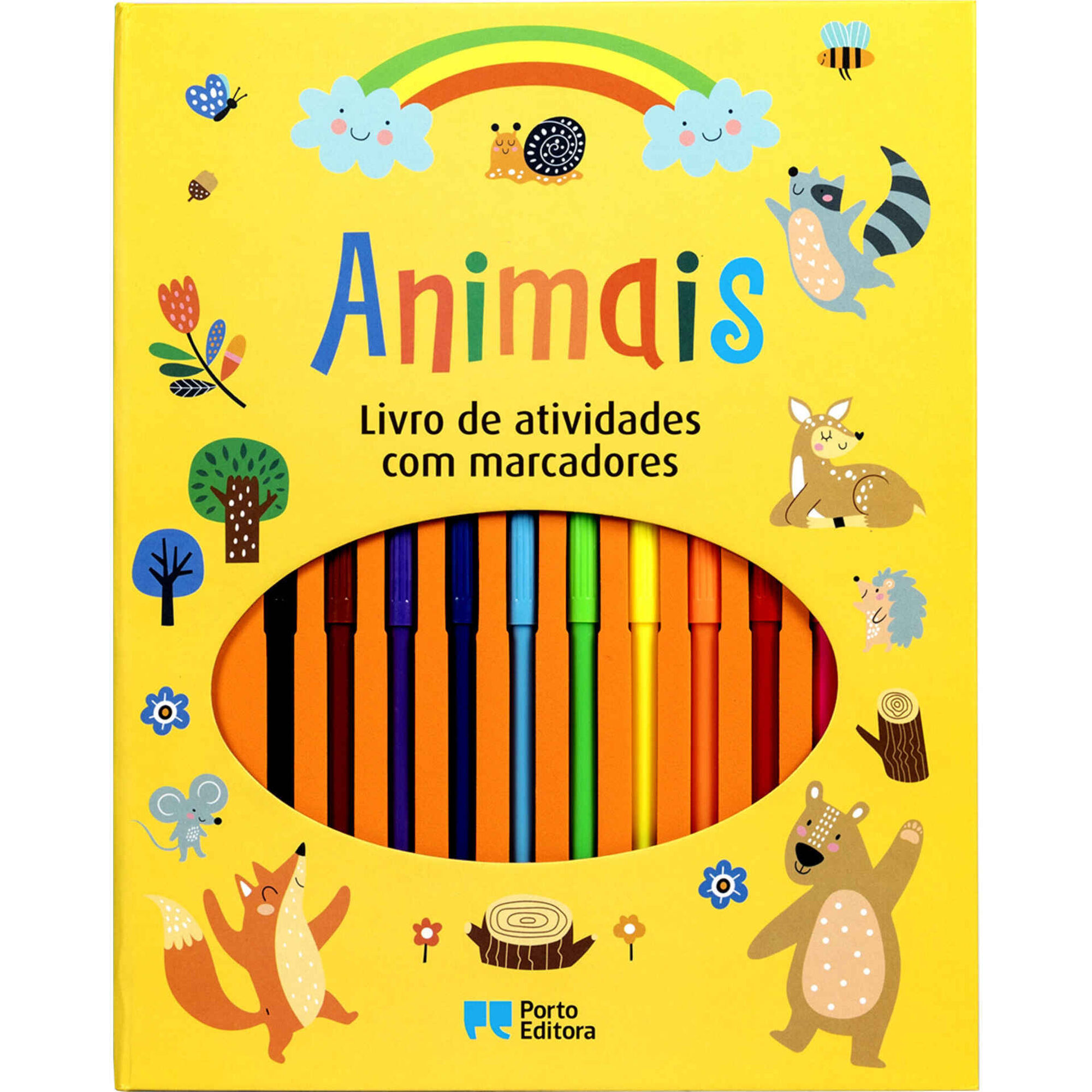 Animais - Livro de Atividades com Marcadores de V&aacute;rios Autores