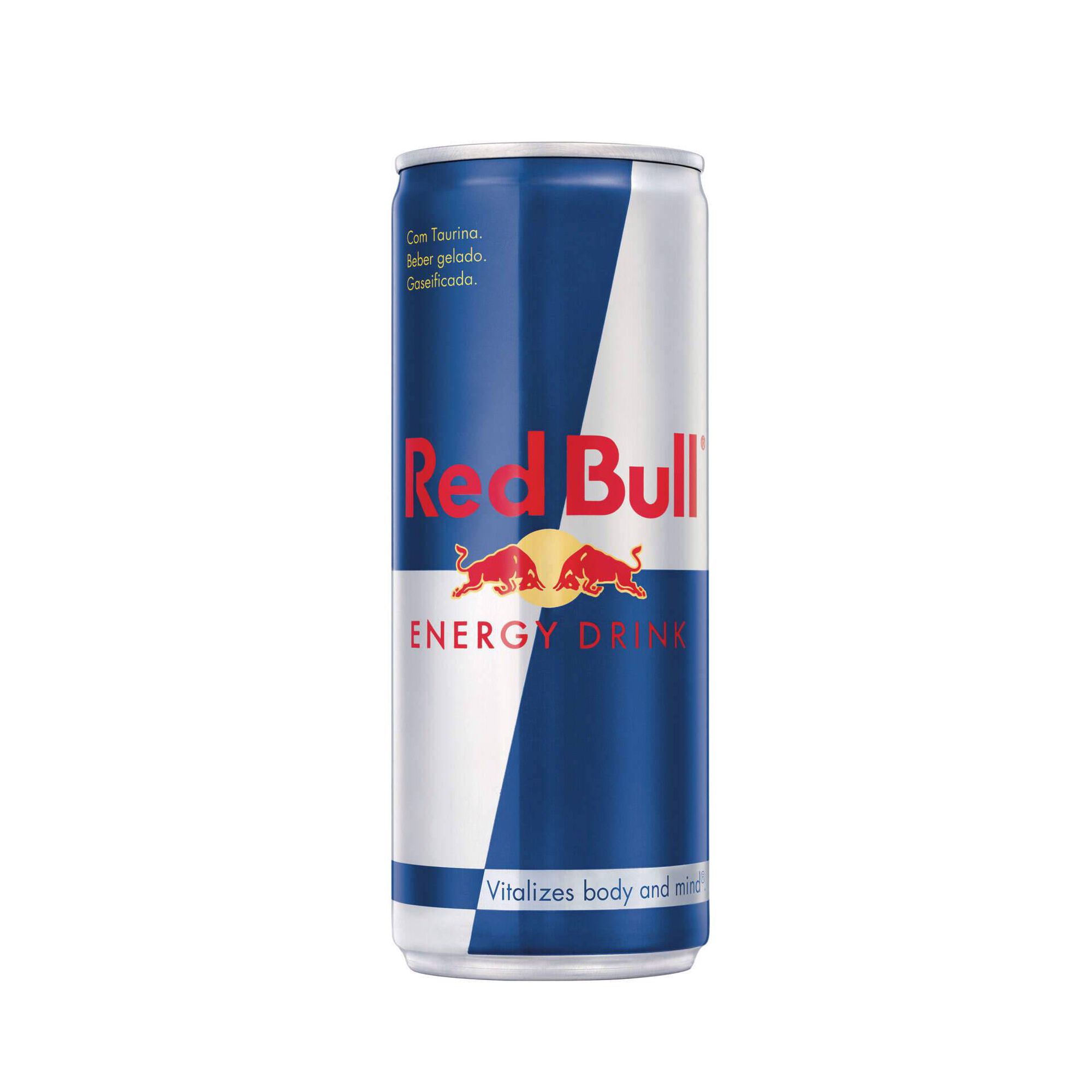 Bebida Energ&eacute;tica em Lata Gaseificada Red Bull