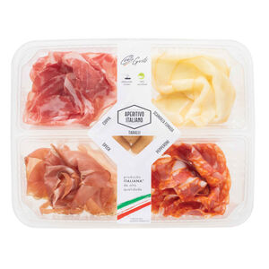 Tábua de Charcutaria Italiana com Queijo Corte del Gusto