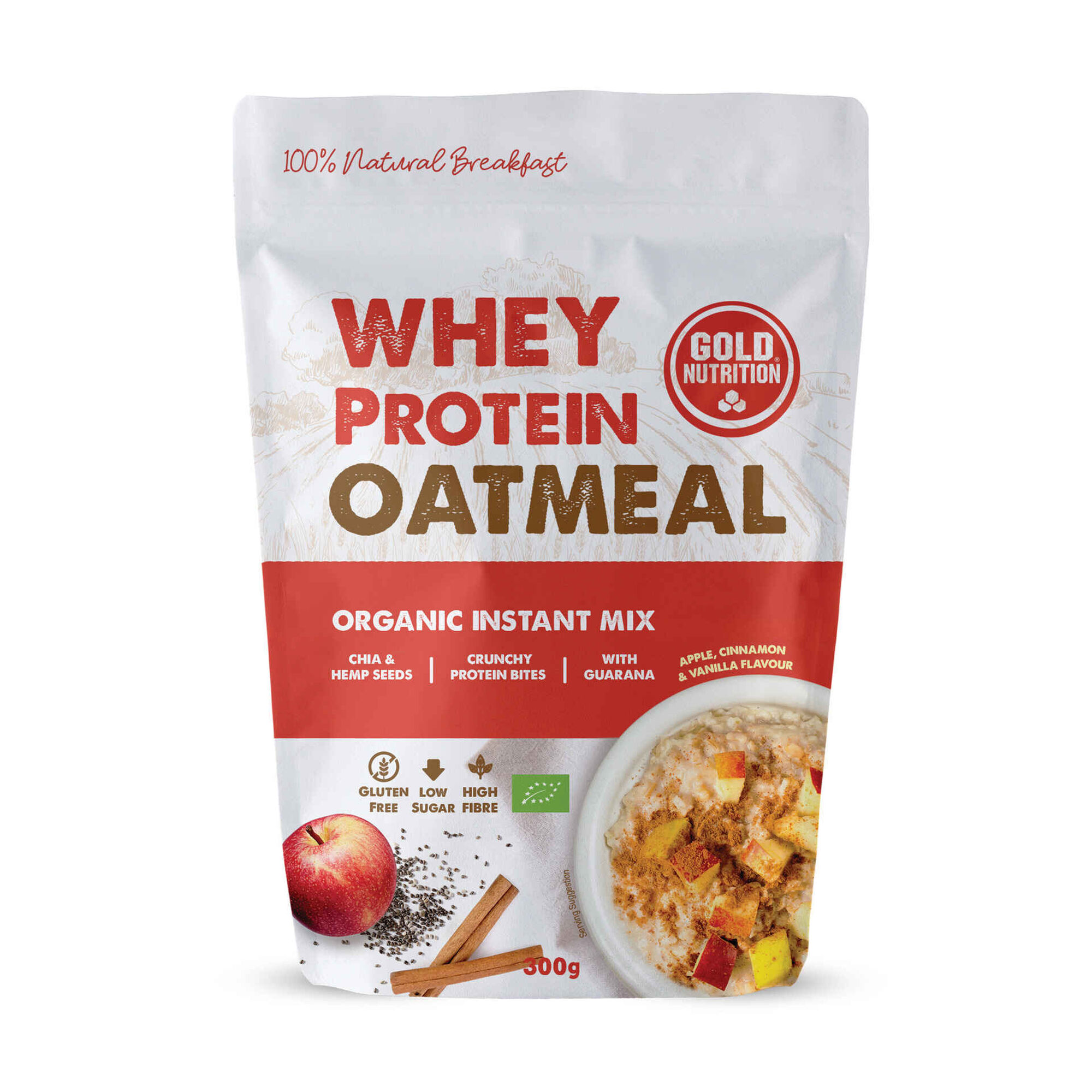 Whey Protein Oatmeal Maçã, Canela e Baunilha Whey Protein Oatmeal Maçã, Canela e Baunilha