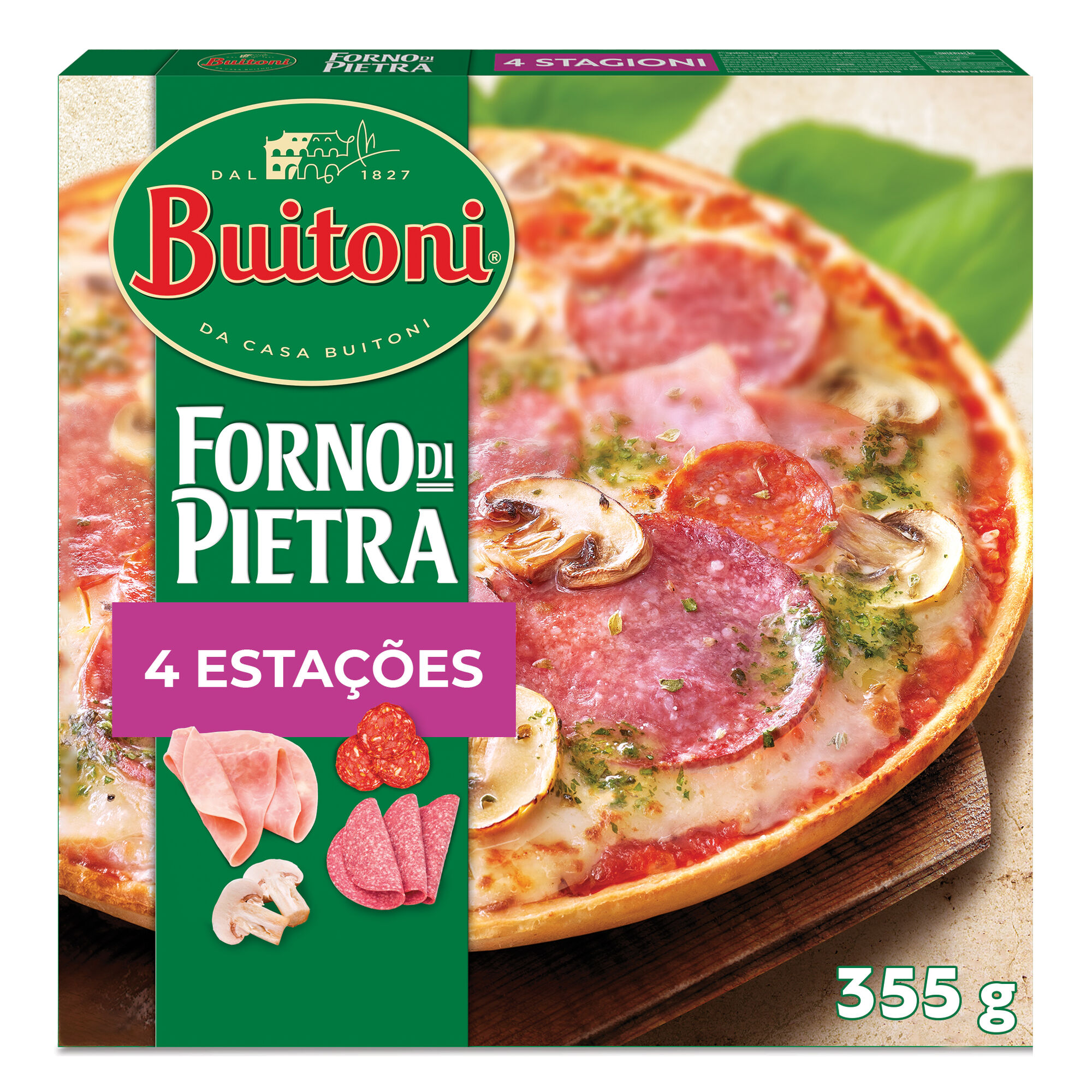Pizza Forno Di Pietra 4 Estações emb. 335 gr Buitoni Forno di Pietra