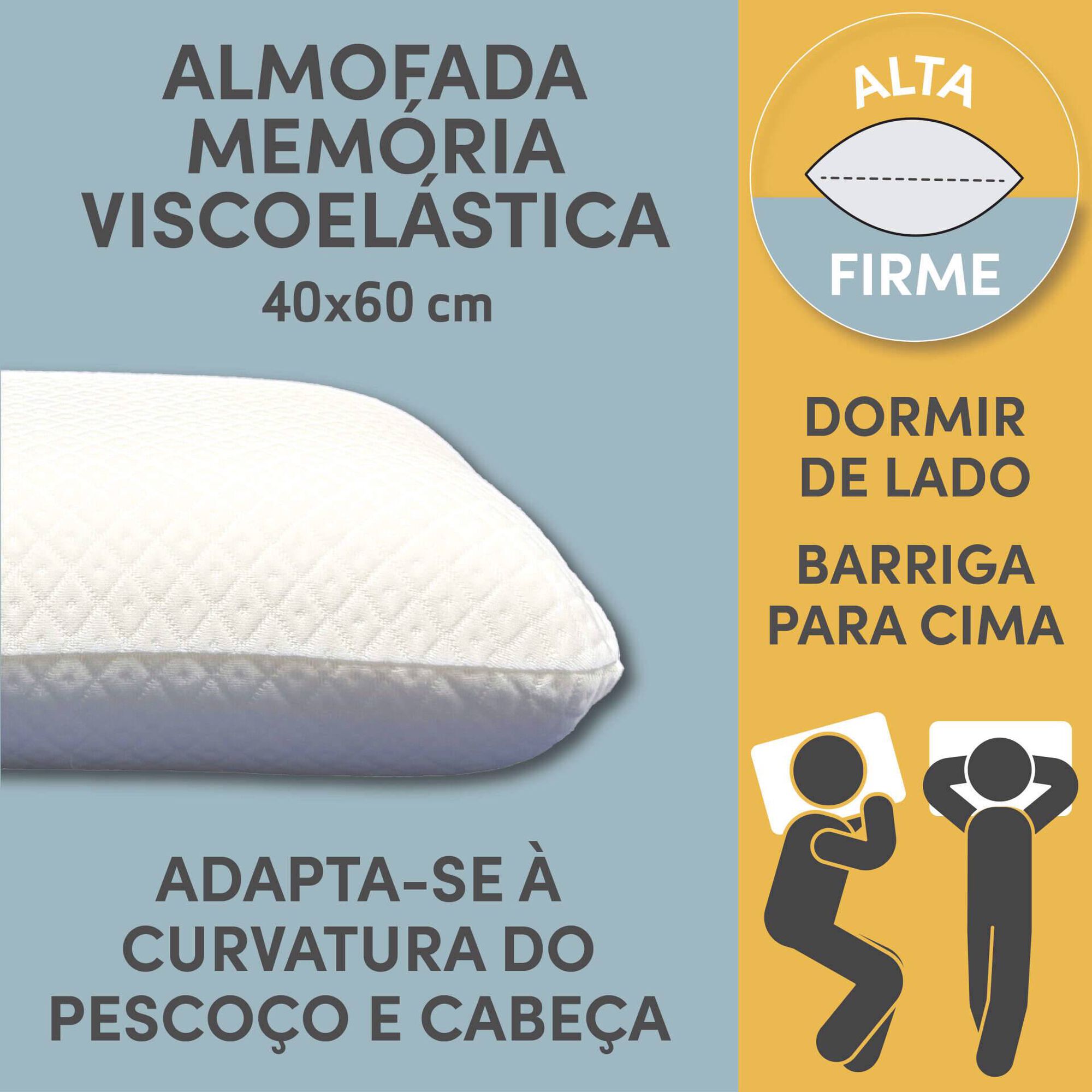 Almofada Memória Viscoelástica 40x60cm