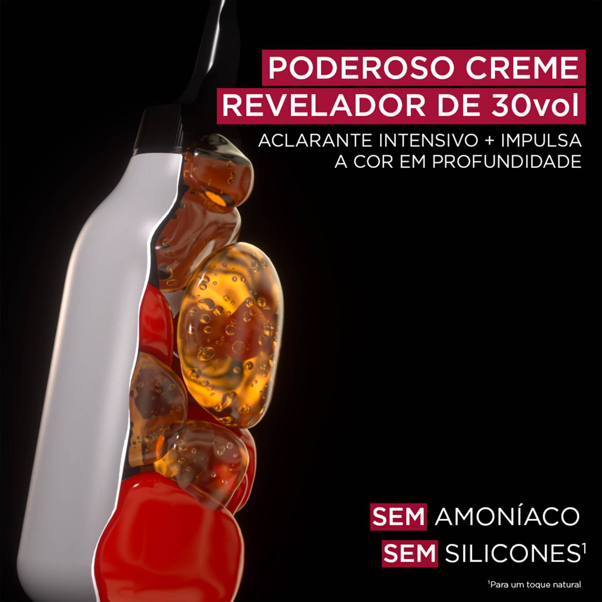 Coloração Permanente Olia Glassy Merlot 5.52