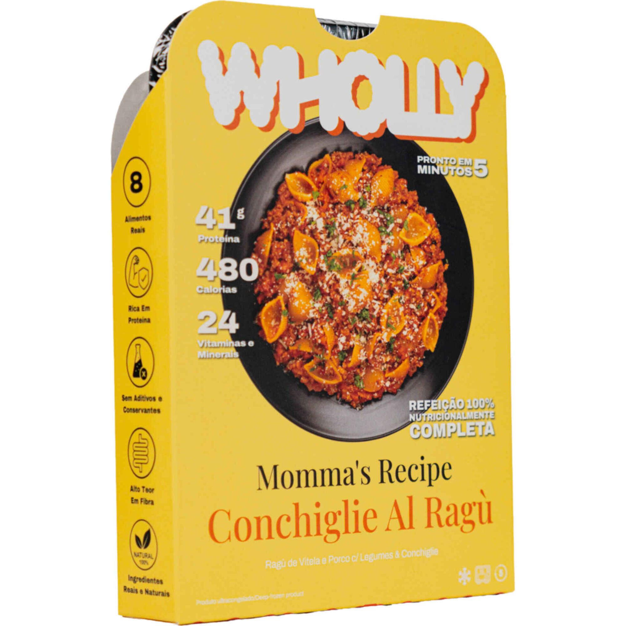 Rag&ugrave; com Vitela e Porco com Legumes Wholly