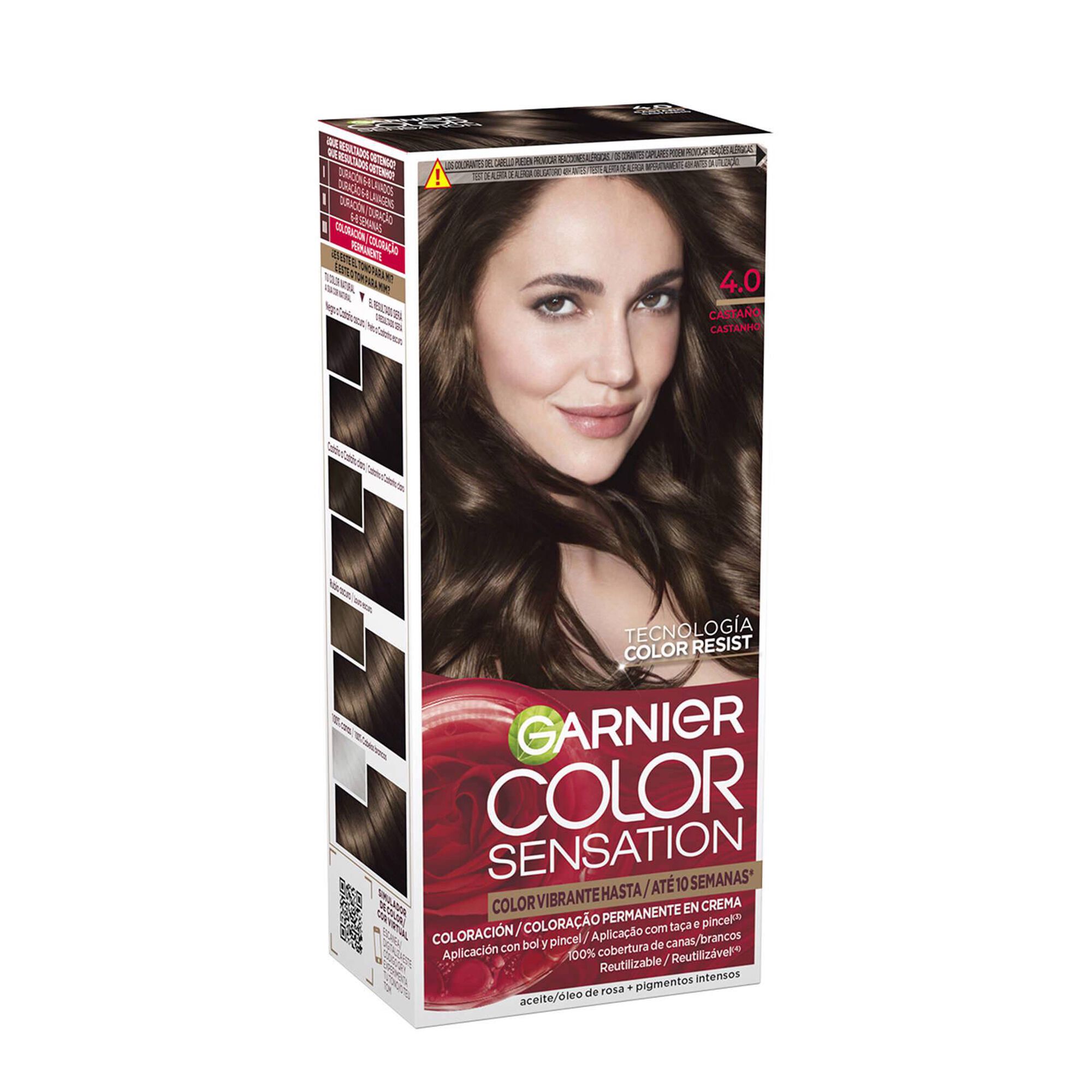 Coloração Permanente Color Sensation Castanho4.0