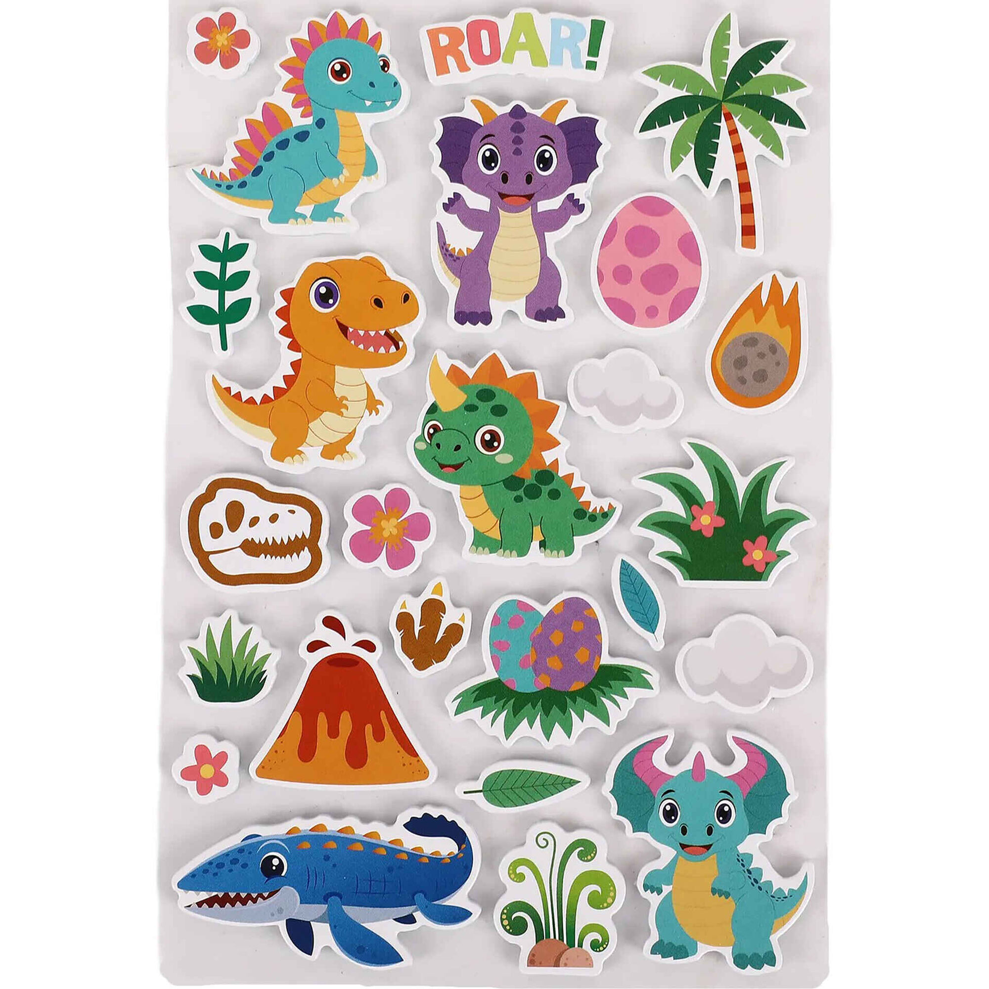 Conjunto de Autocolates Almofadados (v&aacute;rios modelos) Pintura