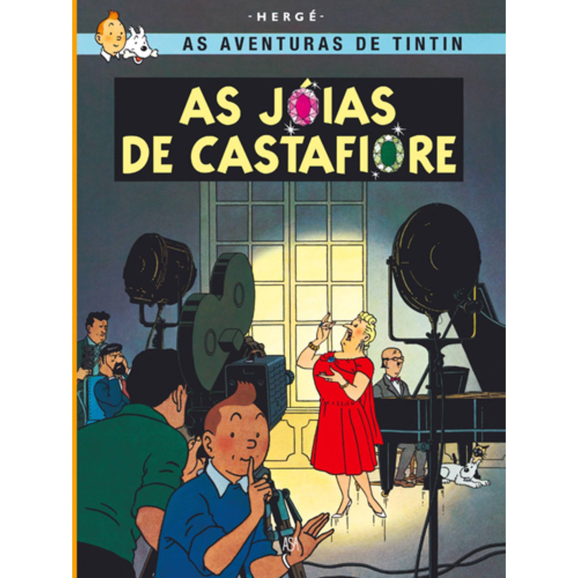 Tintin - As J&oacute;ias de Castafiore de Herg&eacute;