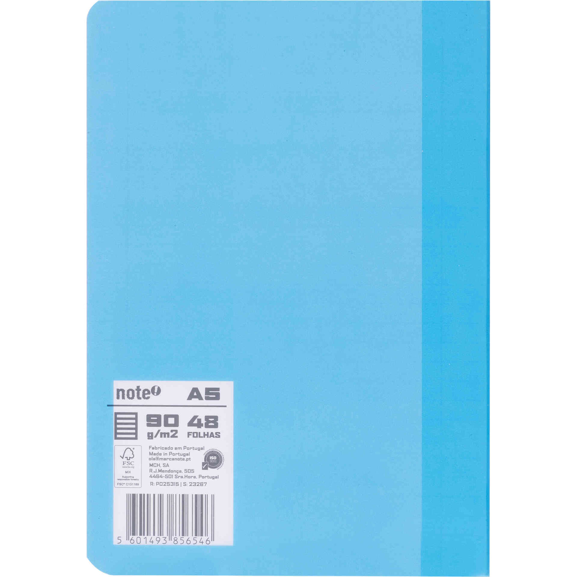 Caderno Agrafado Pautado A5 Flex (v&aacute;rias cores) Note!