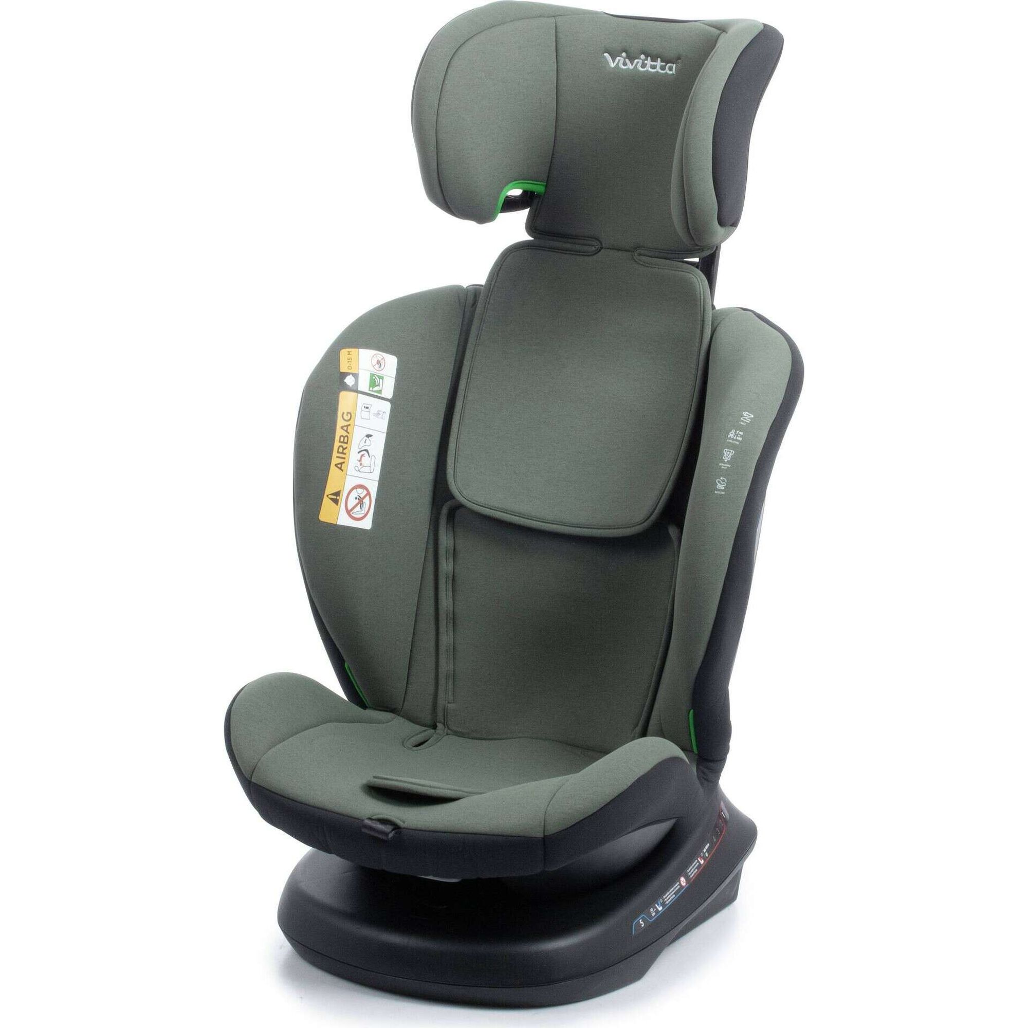 Cadeira Auto I-Size 40-150cm Sanna Ibelt Verde Vivitta