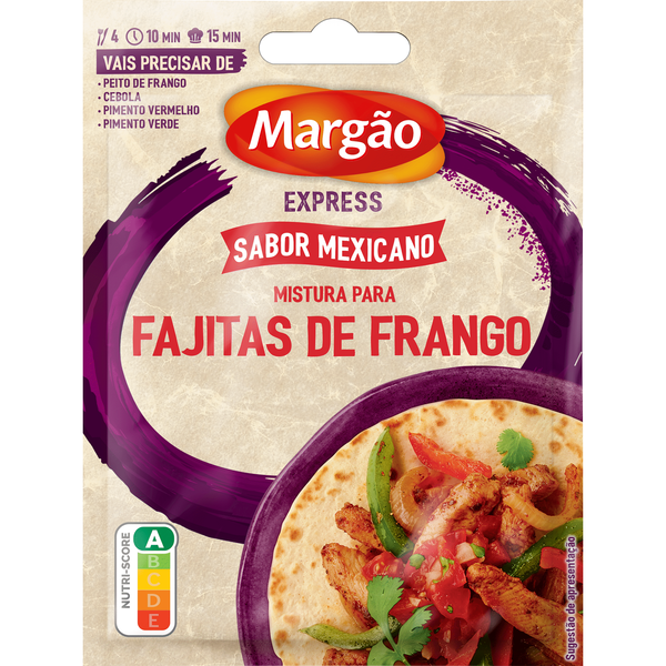 Mistura Express para Fajitas de Frango Margão