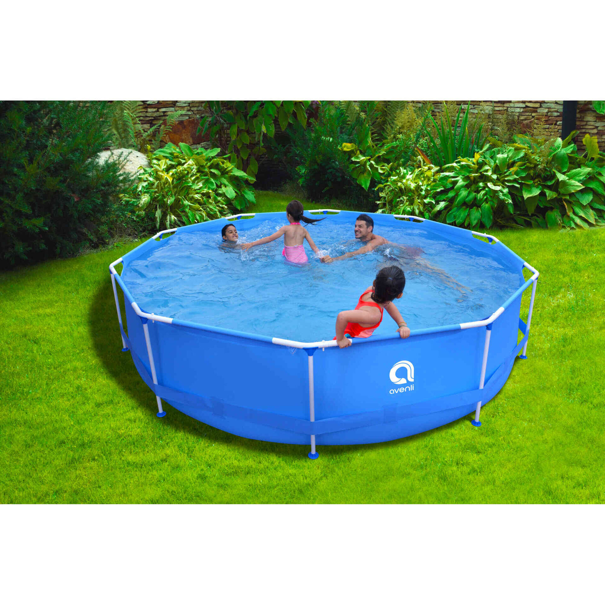 Piscina Estrutura Octagonal 360x76cm com Bomba