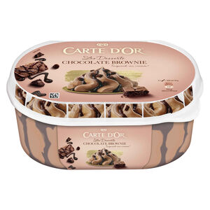 Gelado Chocolate Brownie Les Desserts Carte D'Or