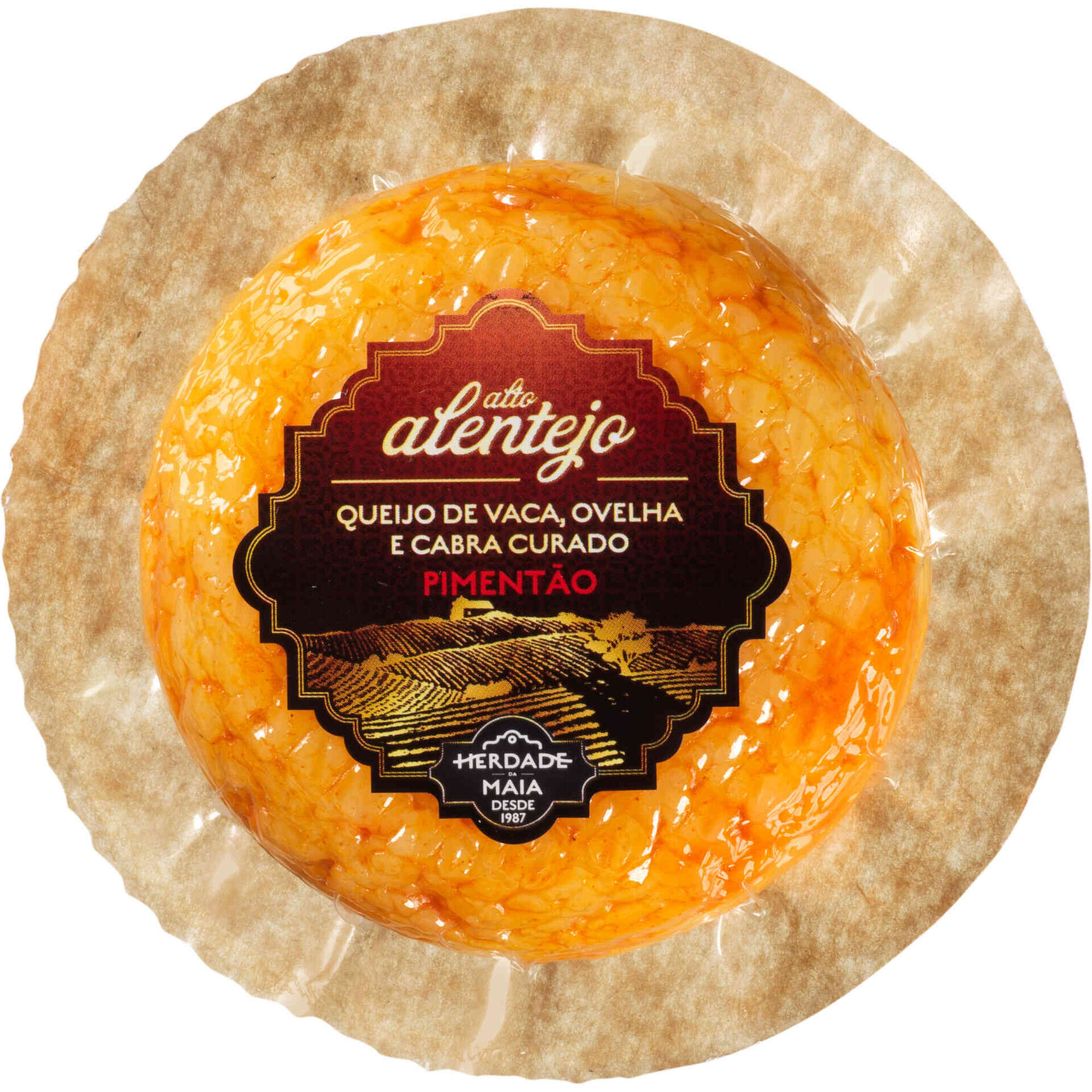 Queijo de Mistura Curado com Piment&atilde;o Herdade da Maia
