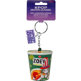K-Pop - Porta-chaves Squichy Zoey Hamburger Noodles