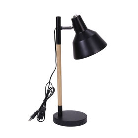 Candeeiro de Mesa Metal Preto Eça