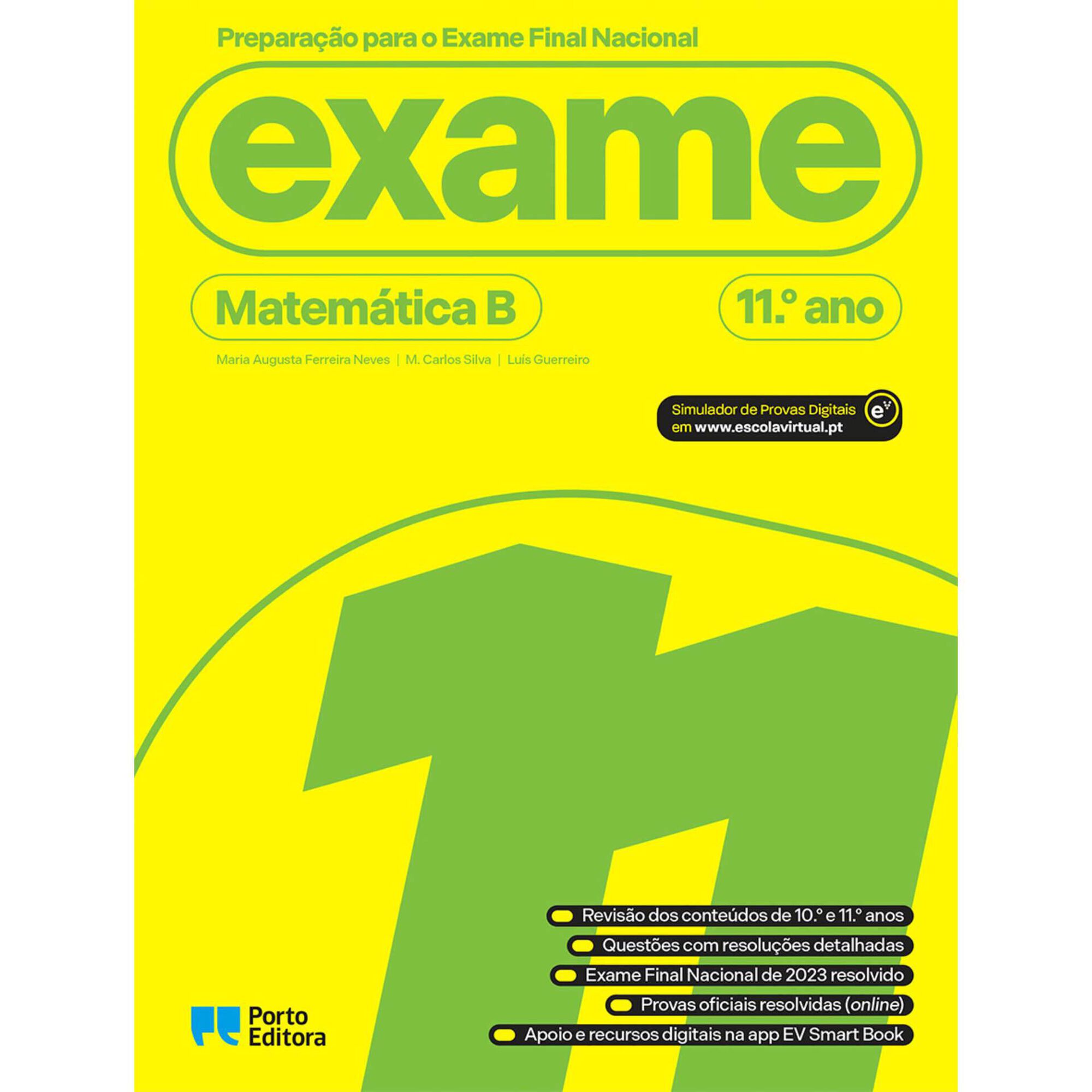 Preparação para o Exame Final Nacional - Matemática B - 11º Ano