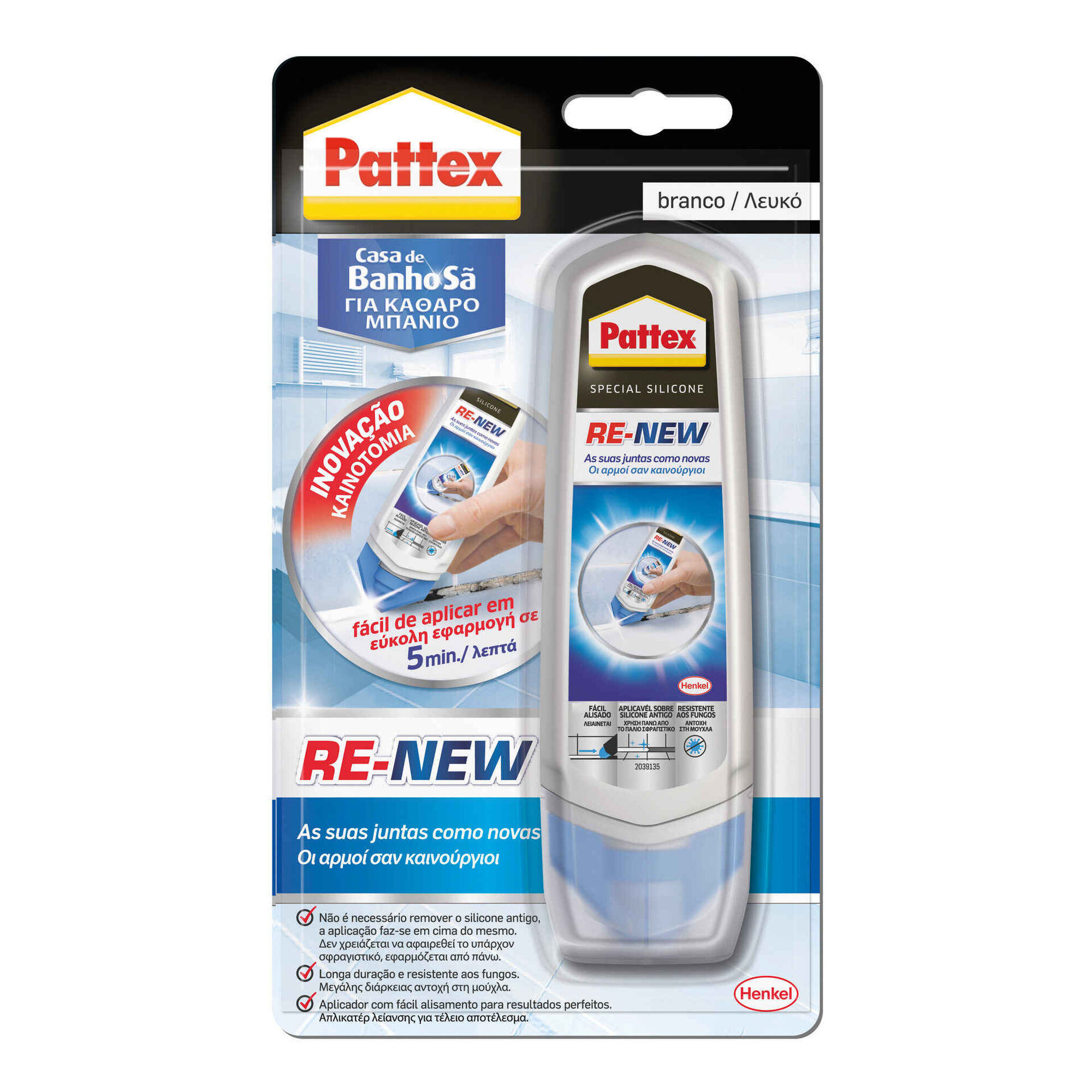Silicone Renew Branco 100ml Silicone Renew Branco 100ml