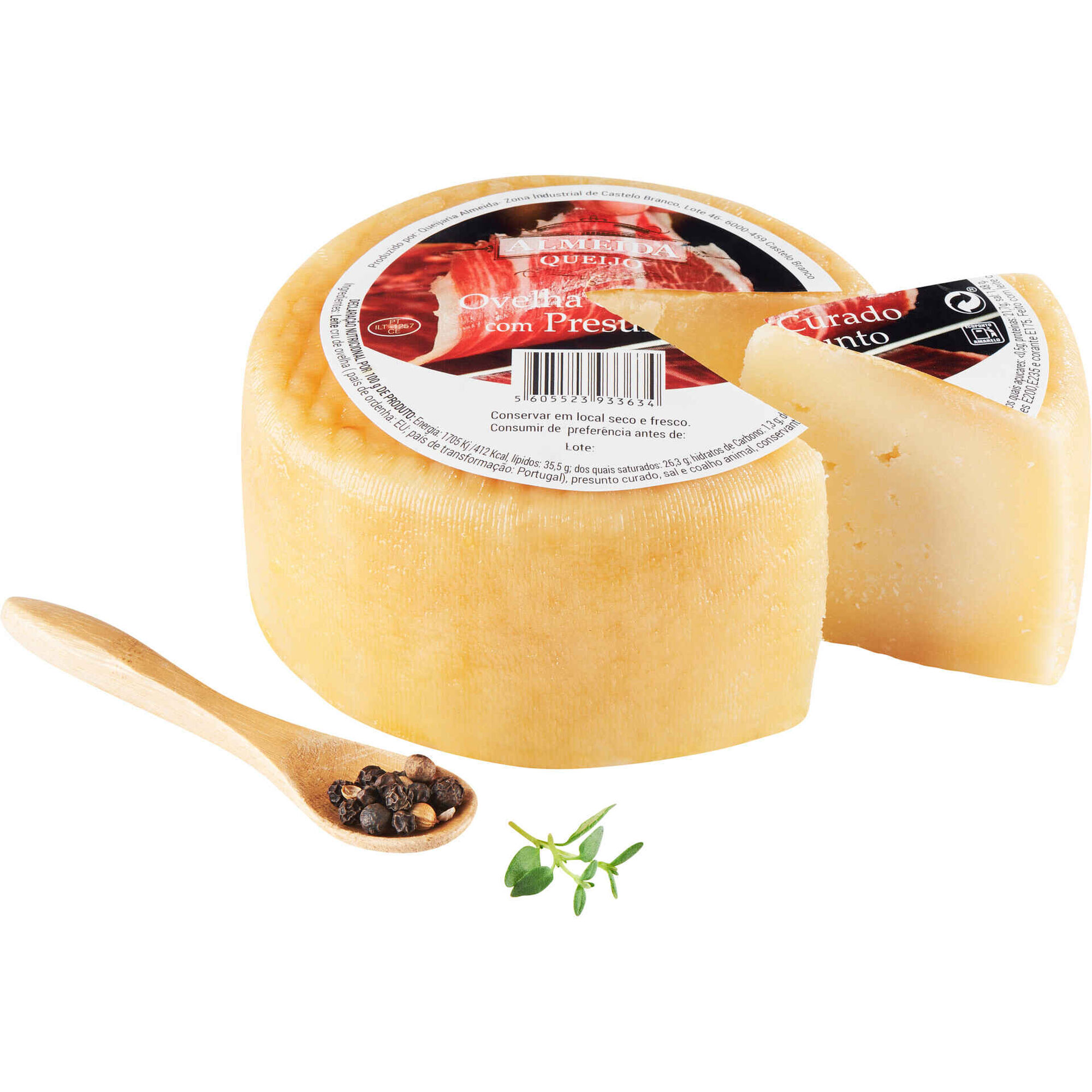 Queijo de Ovelha Curado com Presunto Queijaria Almeida