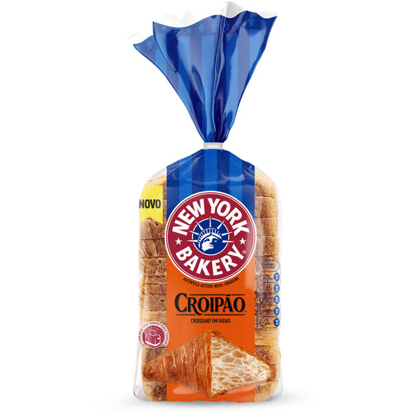 Croissant em Fatias Croipão New York Bakery