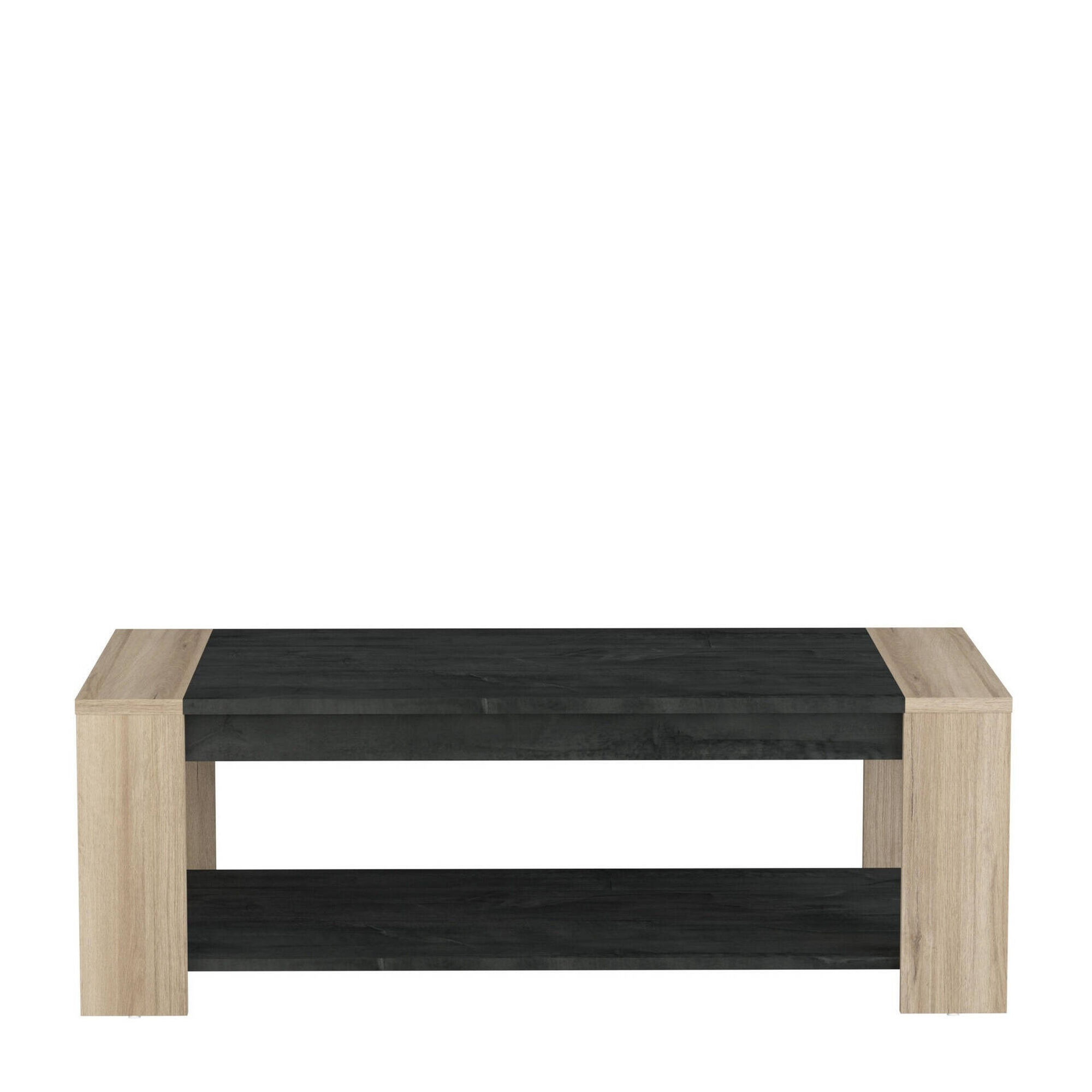 Mesa de Centro 109x52x38cm Preto Sheffield Mesa de Centro 109x52x38cm Preto Sheffield