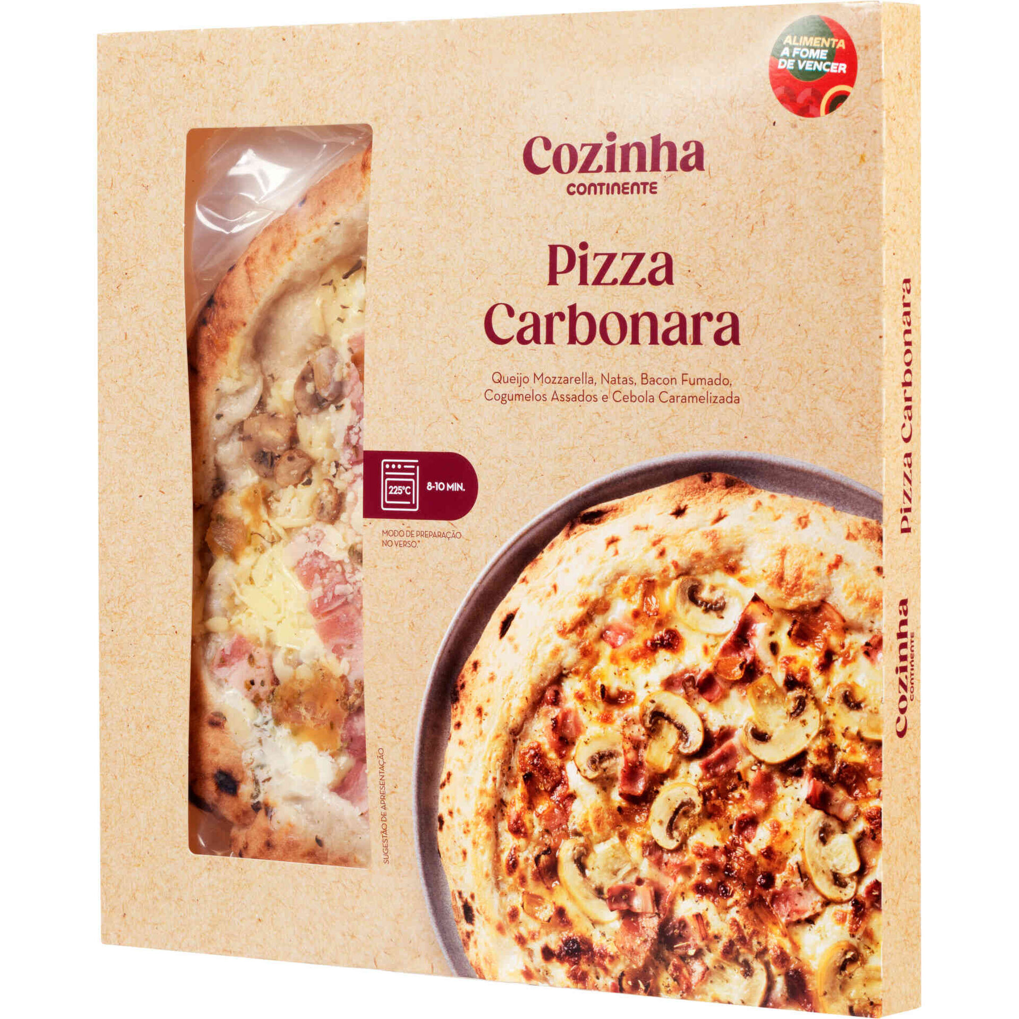Pizza Fresca Carbonara Cozinha Continente