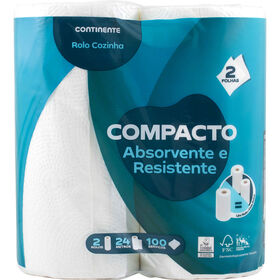 Rolo de Cozinha 2 Folhas Compacto