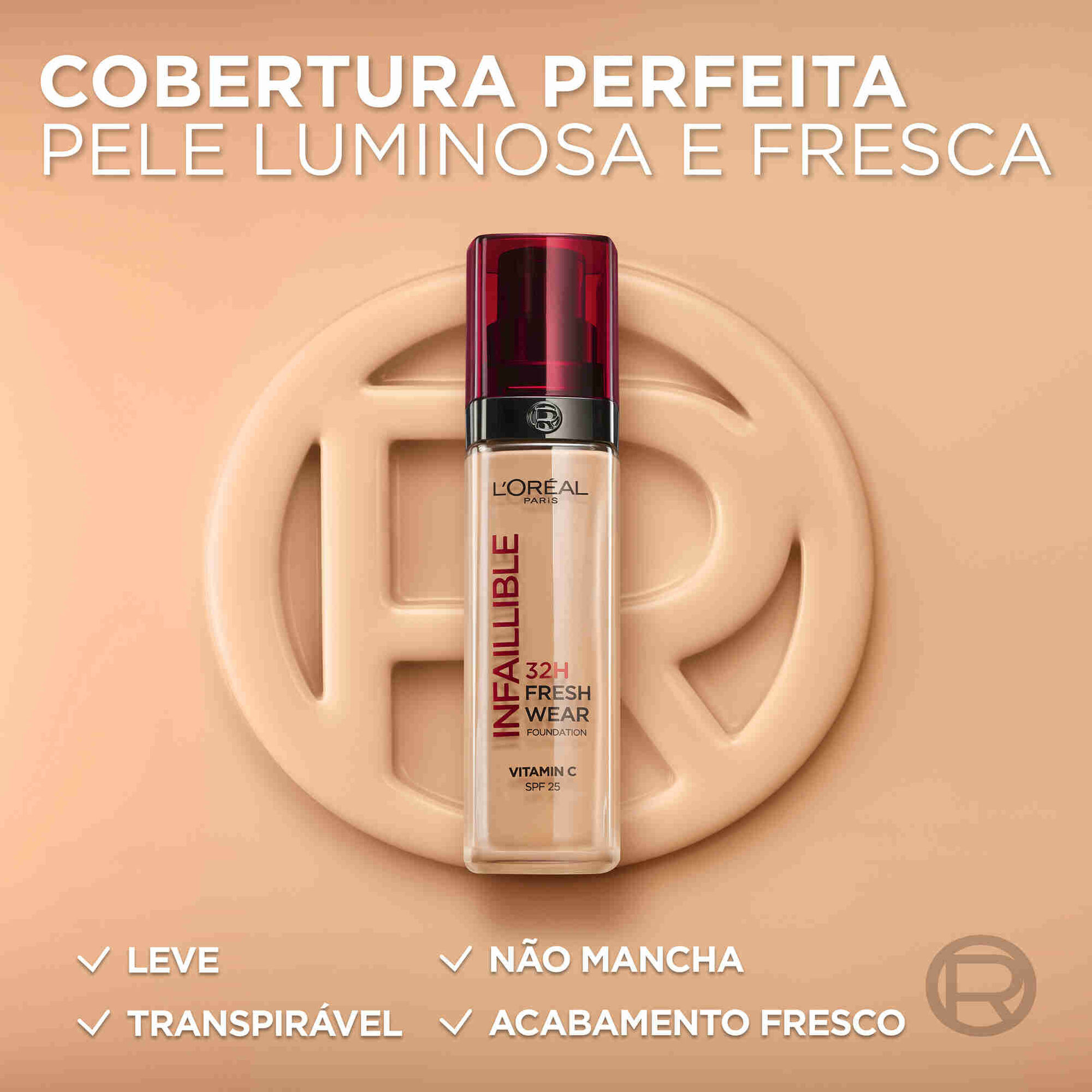 Base de Rosto Infaillible 32h FreshWear 200