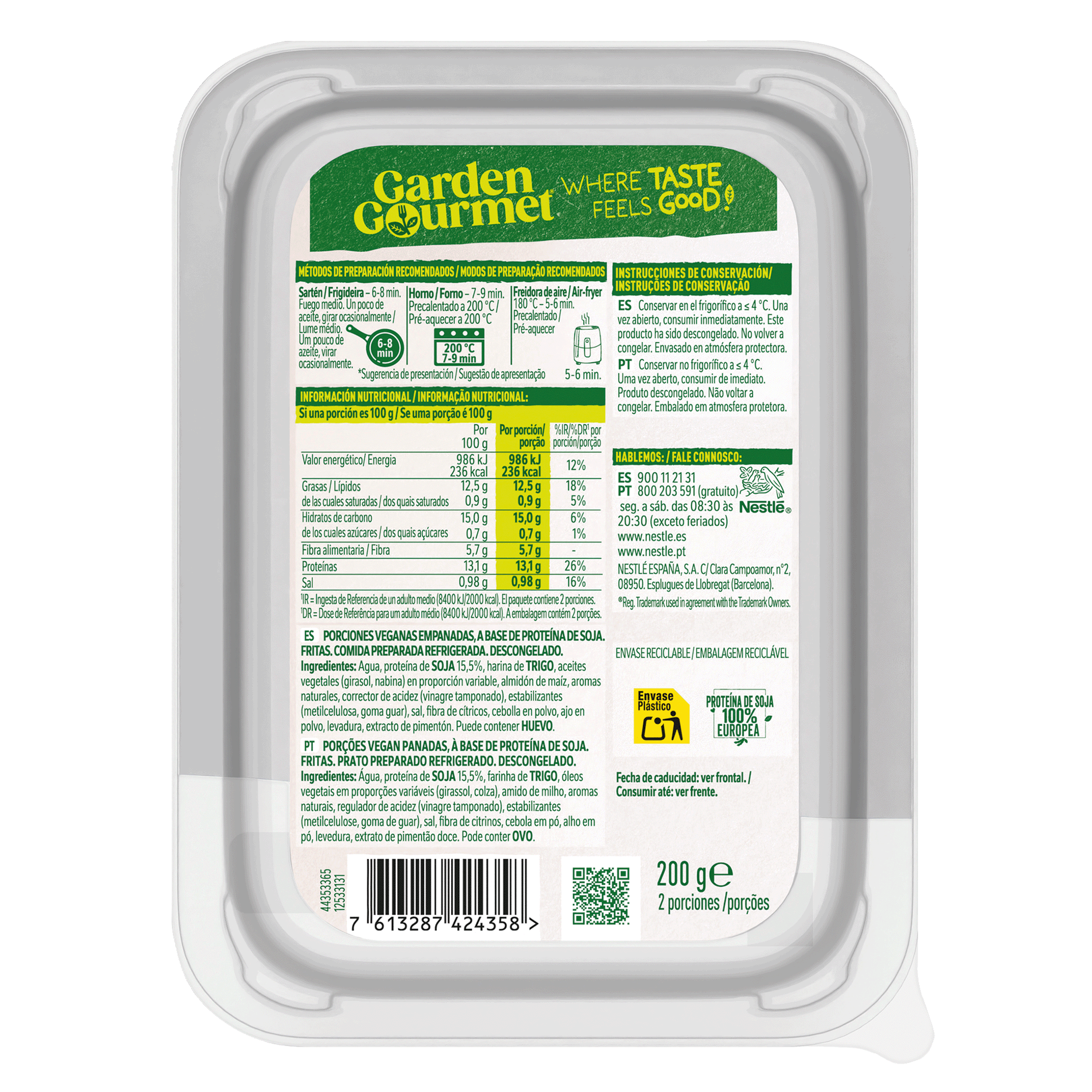 Nuggets Proteína Vegetal