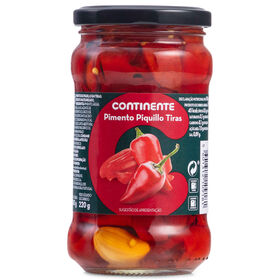 Pimento Piquillo em Tiras Continente