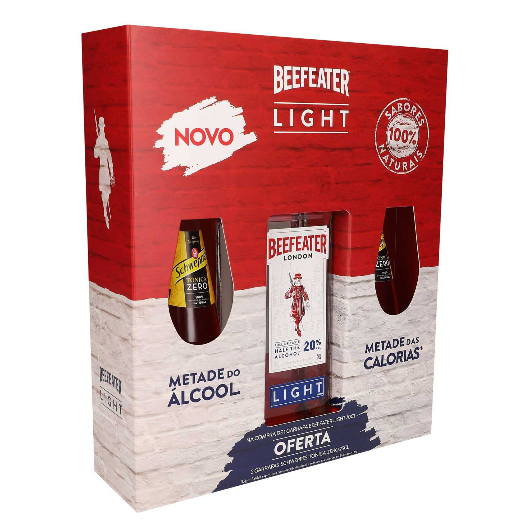 Bebida Espirituosa Beefeater Light com Oferta de 2 Águas Tónicas Bebida Espirituosa Beefeater Light com Oferta de 2 Águas Tónicas