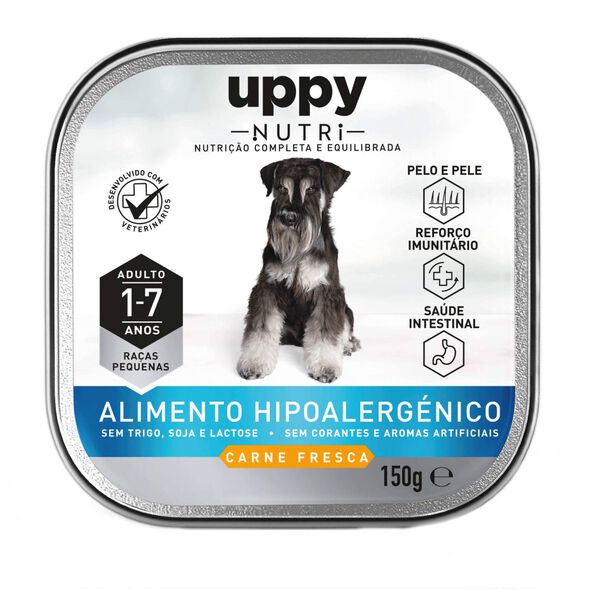 Comida Húmida para Cão Adulto Mini Frango Terrina Uppy Nutri