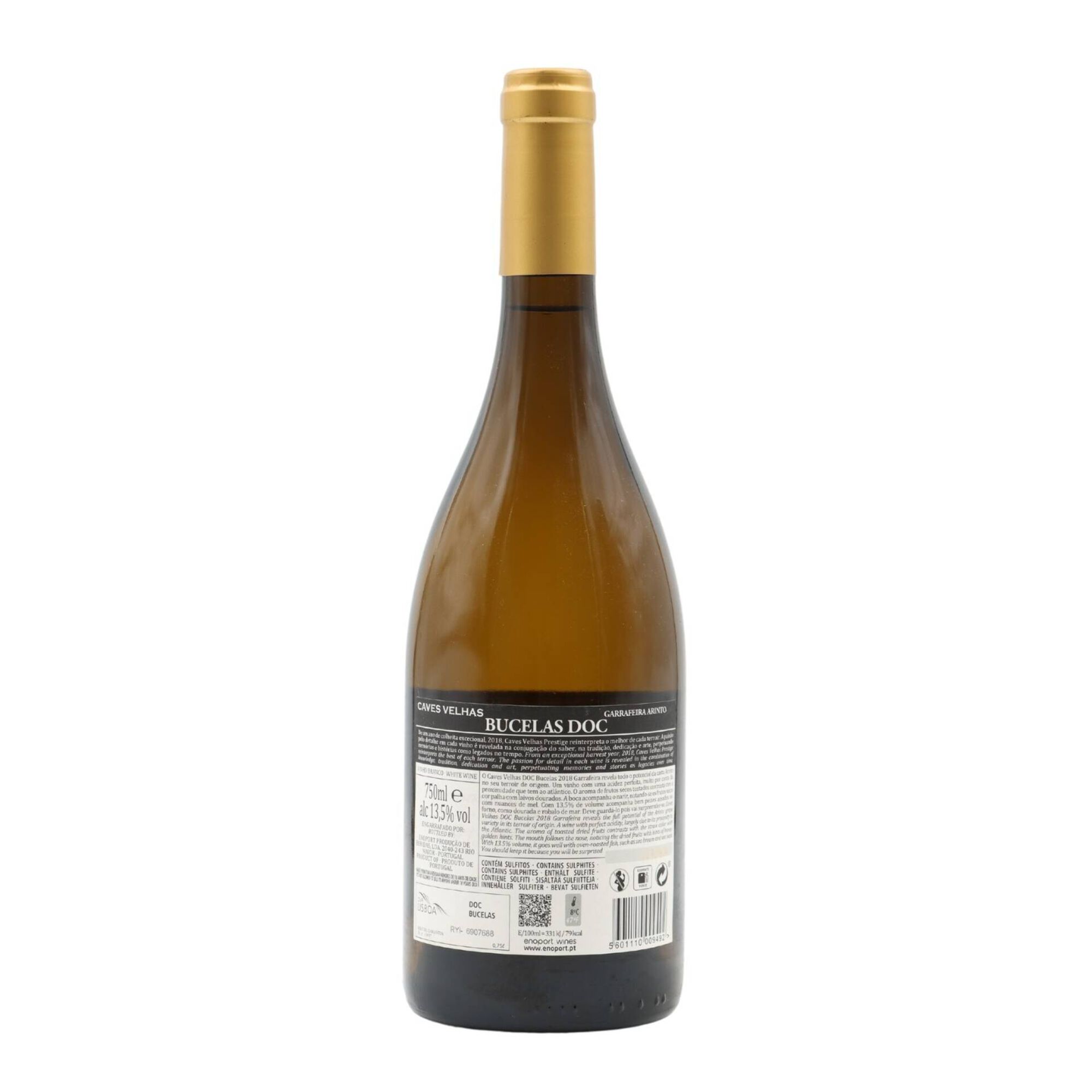 Caves Velhas Garrafeira Arinto Bucelas Lisboa Vinho Branco