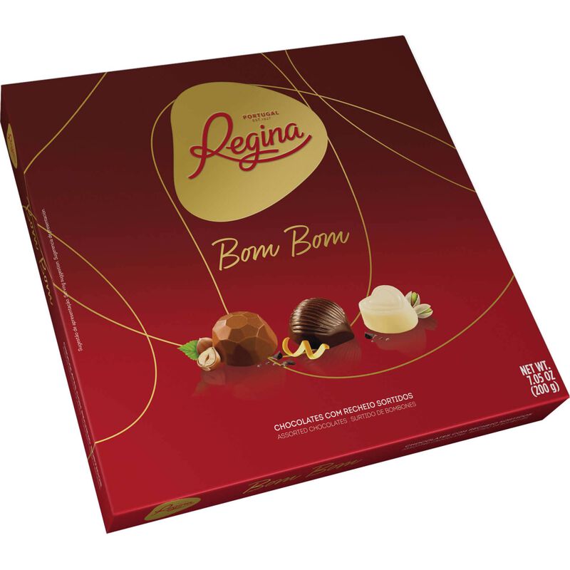Bombons de Chocolate Recheados e Sortidos Regina