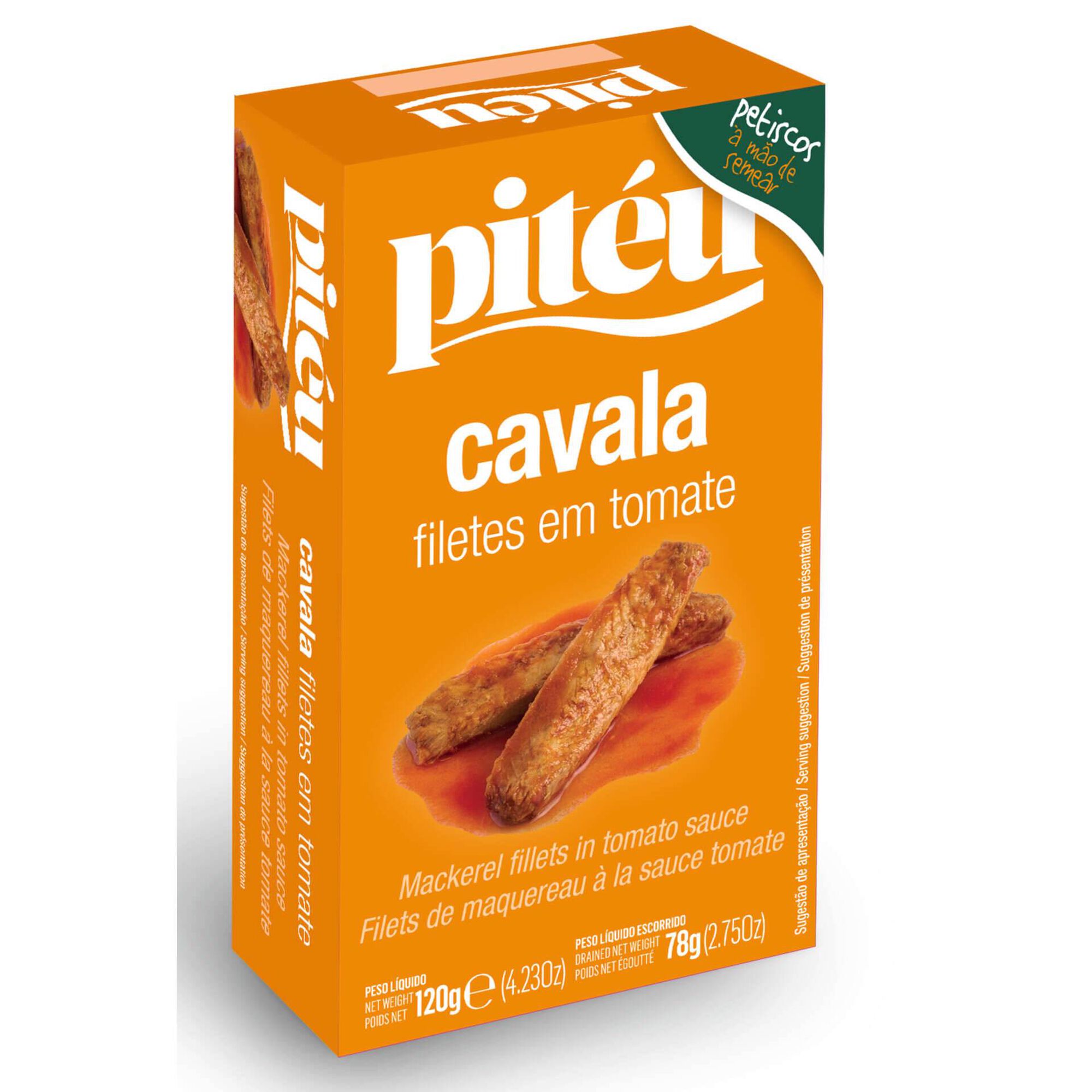 Filete de Cavala em Tomate Pit&eacute;u