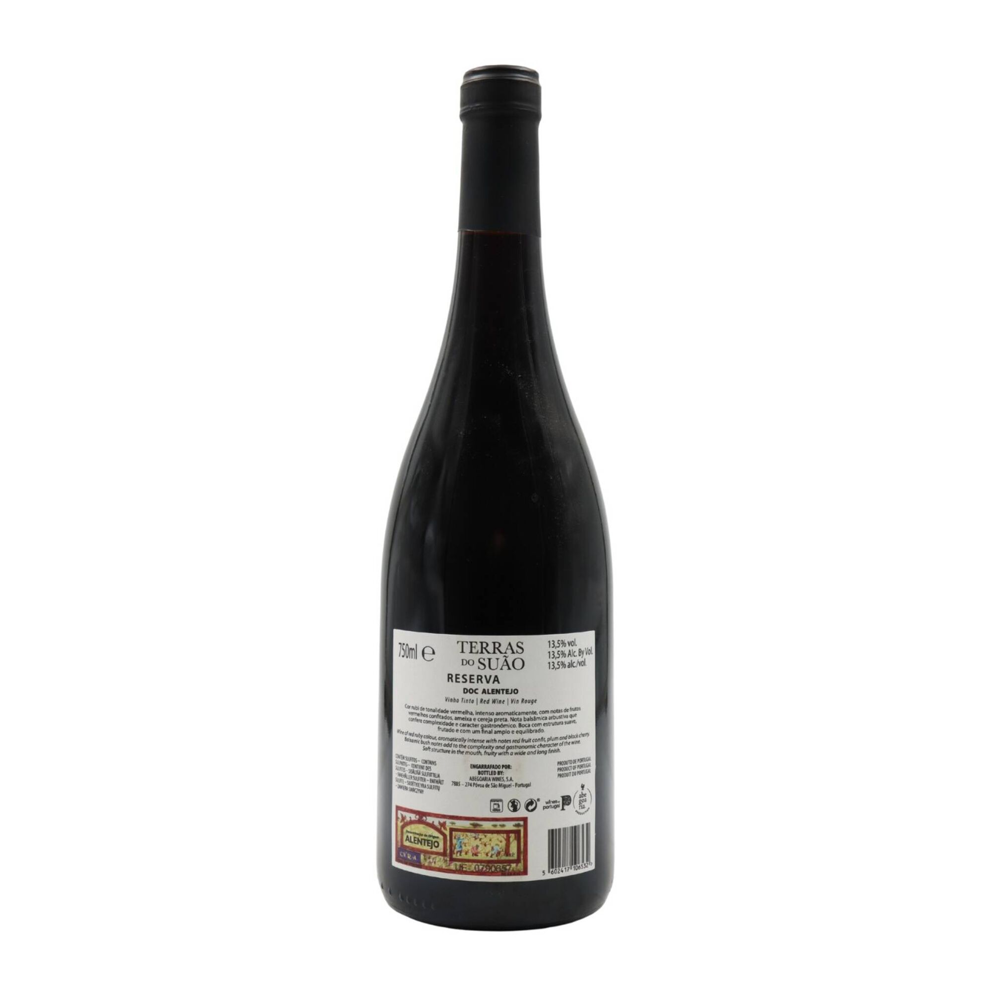 Terras Do Su&atilde;o Reserva Alentejano Vinho Tinto