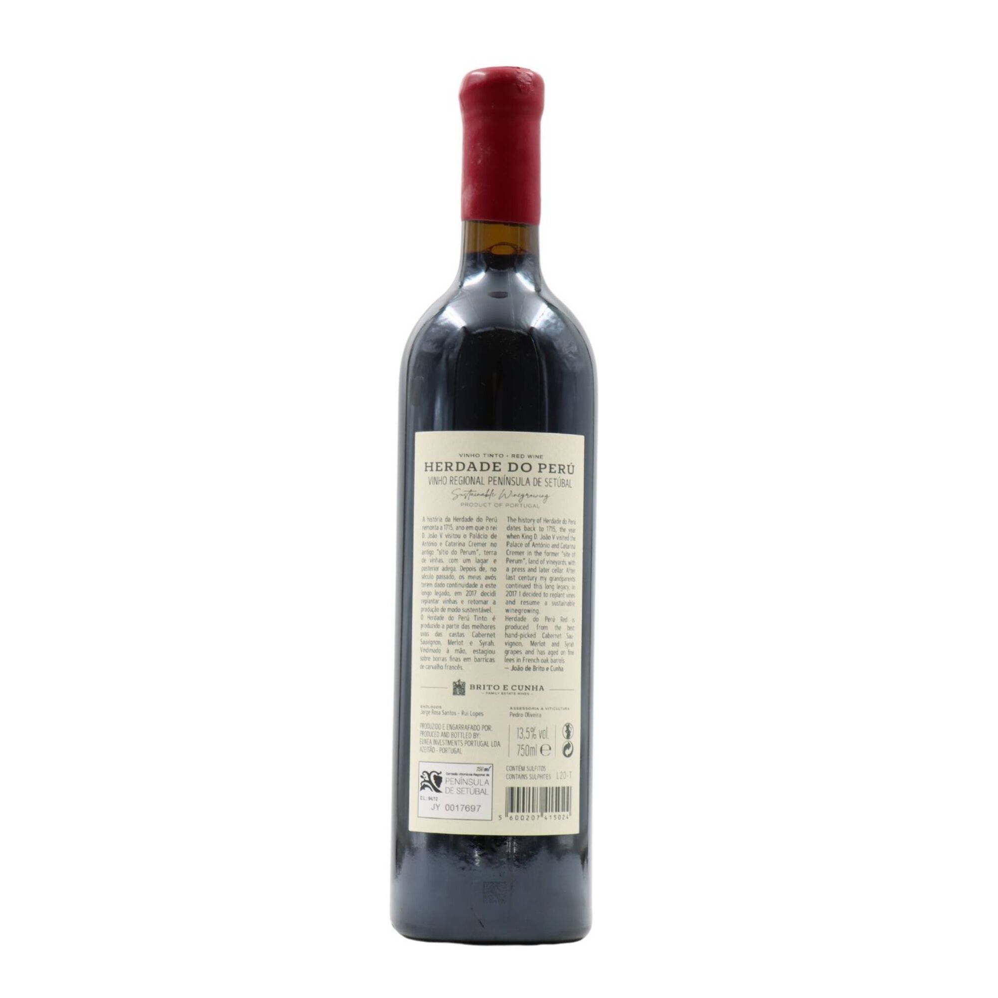 Herdade Do Per&uacute; Pen&iacute;nsula De Set&uacute;bal Vinho Tinto
