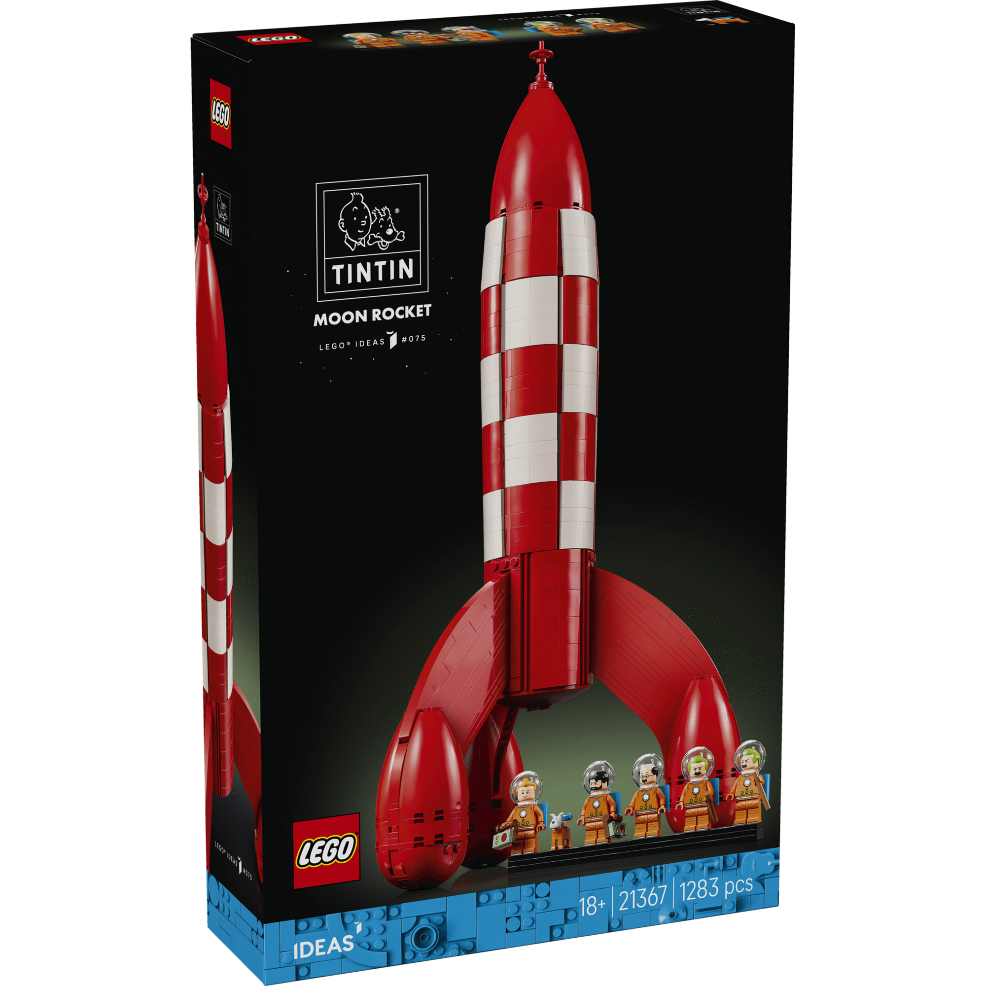 LEGO Ideas - Foguet&atilde;o Lunar de Tintin - 21367