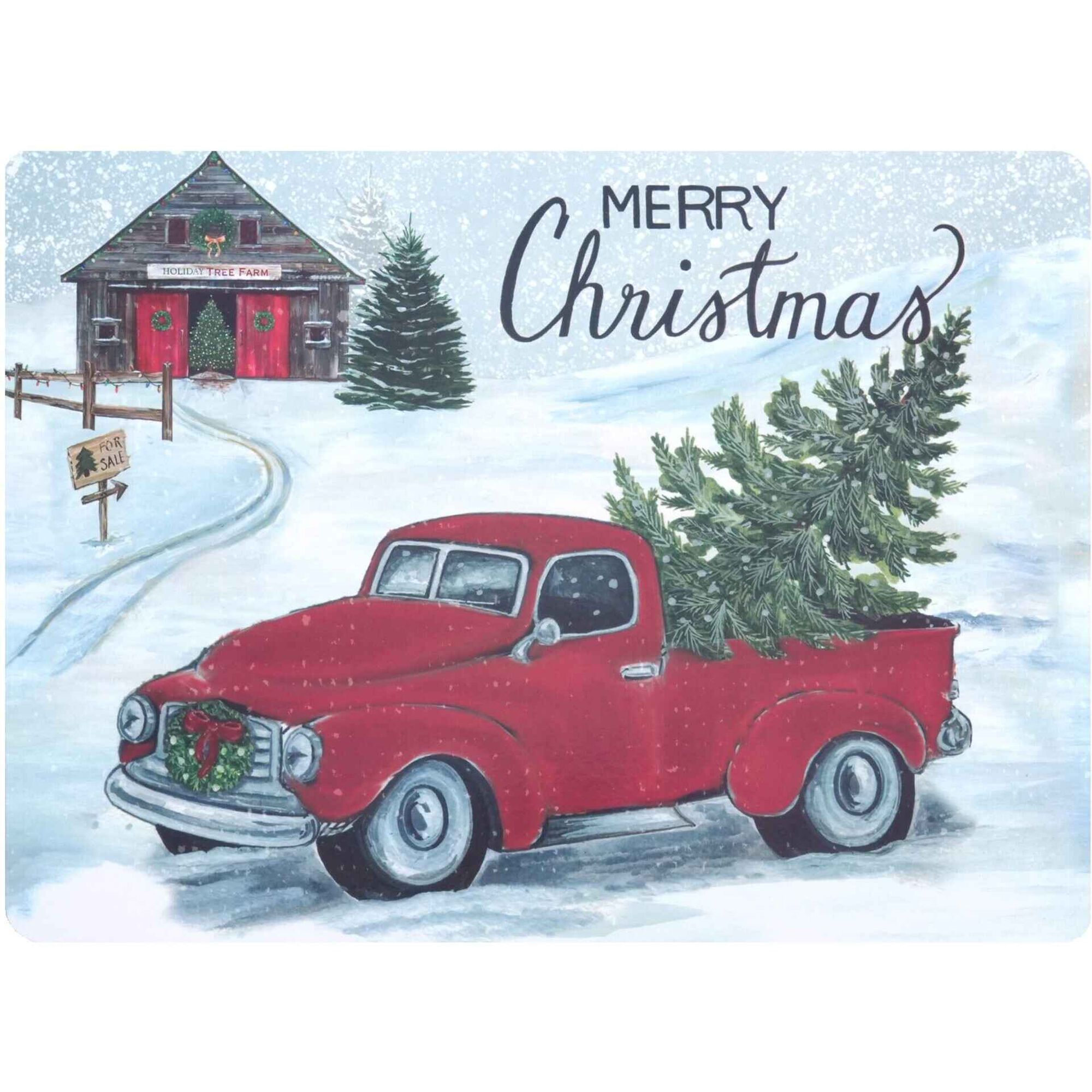 Individual 40x30cm Carrinha Natal