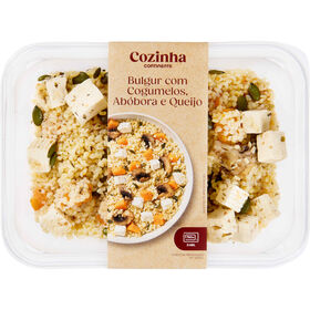 Bulgur com Cogumelos e Ab&oacute;bora Cozinha Continente