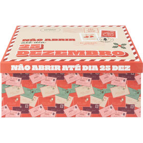 Caixa Cartão 31x23x14cm Carta Natal